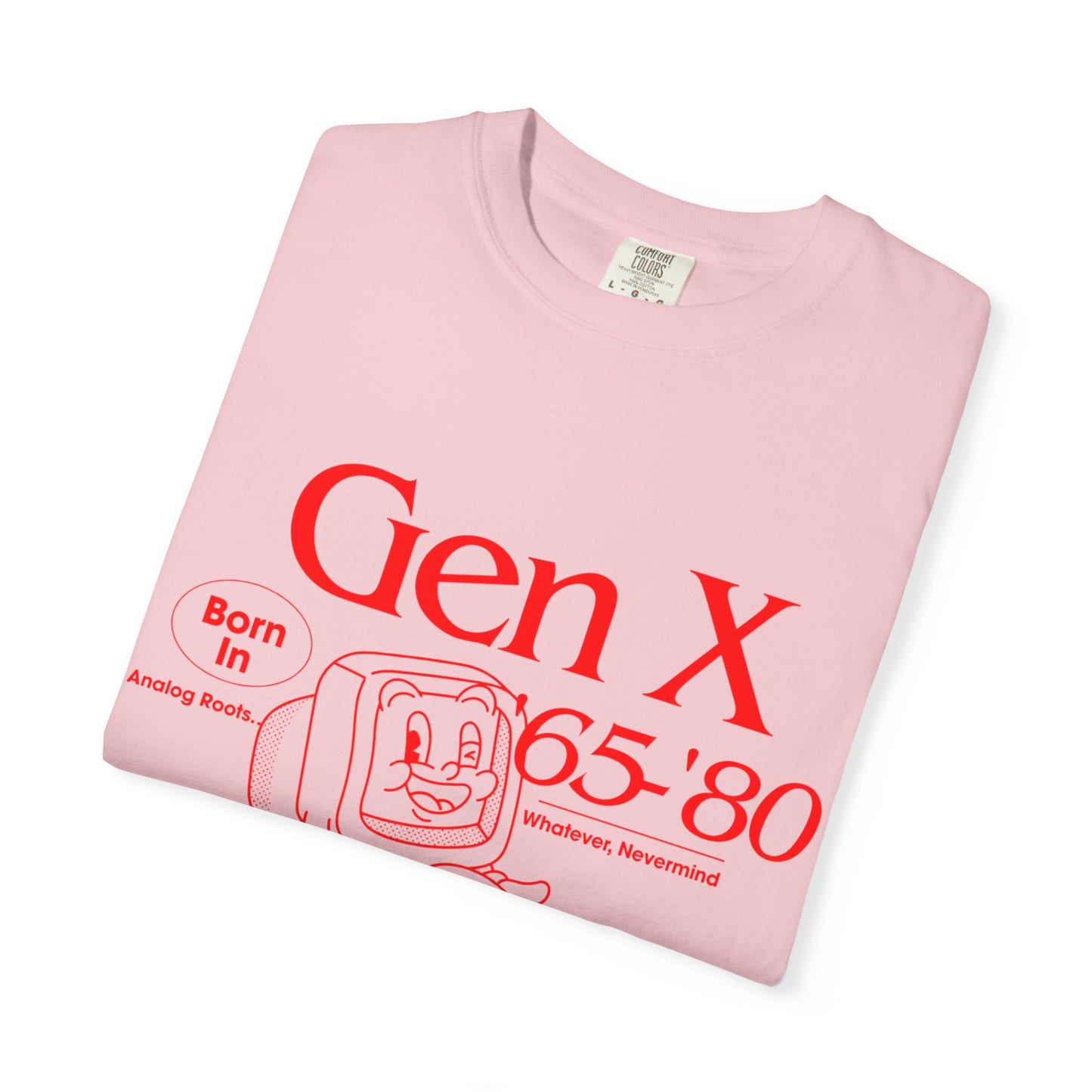 Gen X Born 65–80 Vintage Tee — Retro 1965–1980 Birth Years Shirt