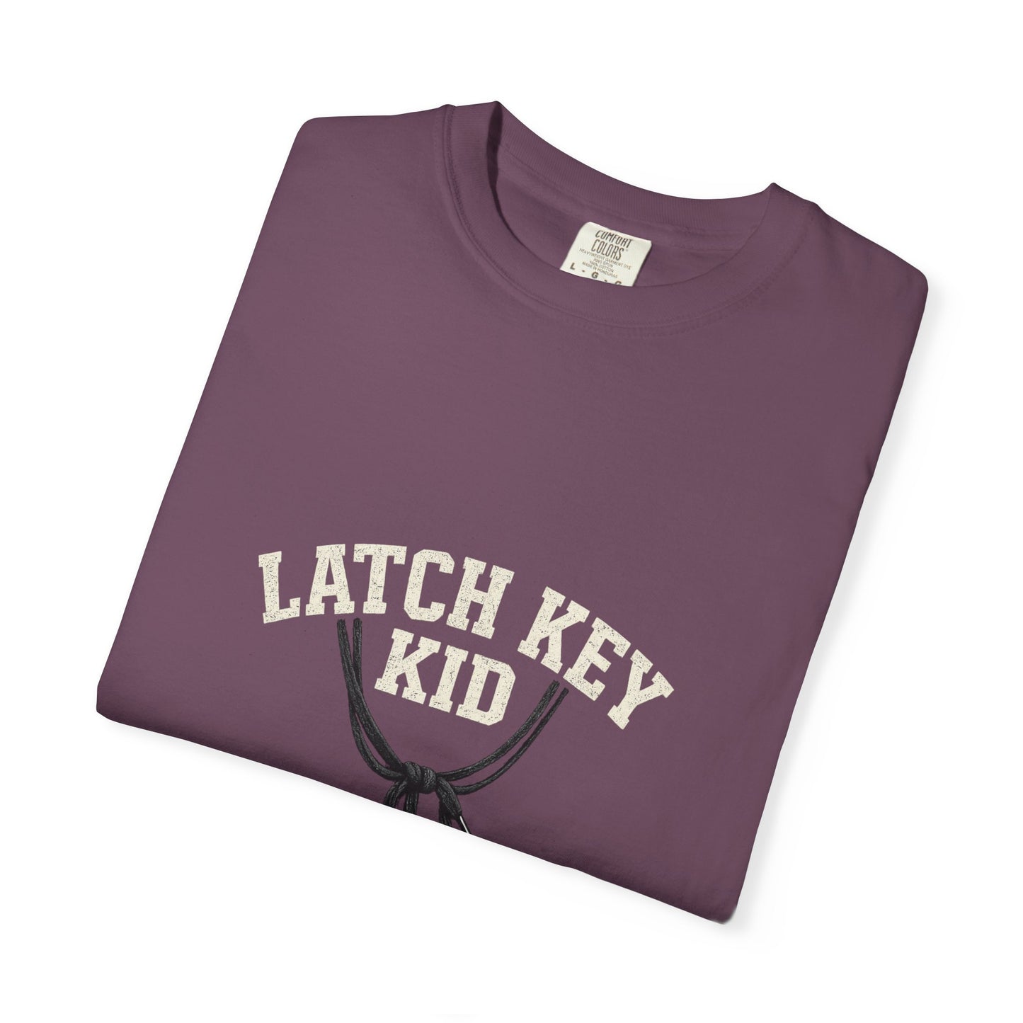 Latch Key Kid T-Shirt — Vintage Key Graphic Tee for Kids & Teens