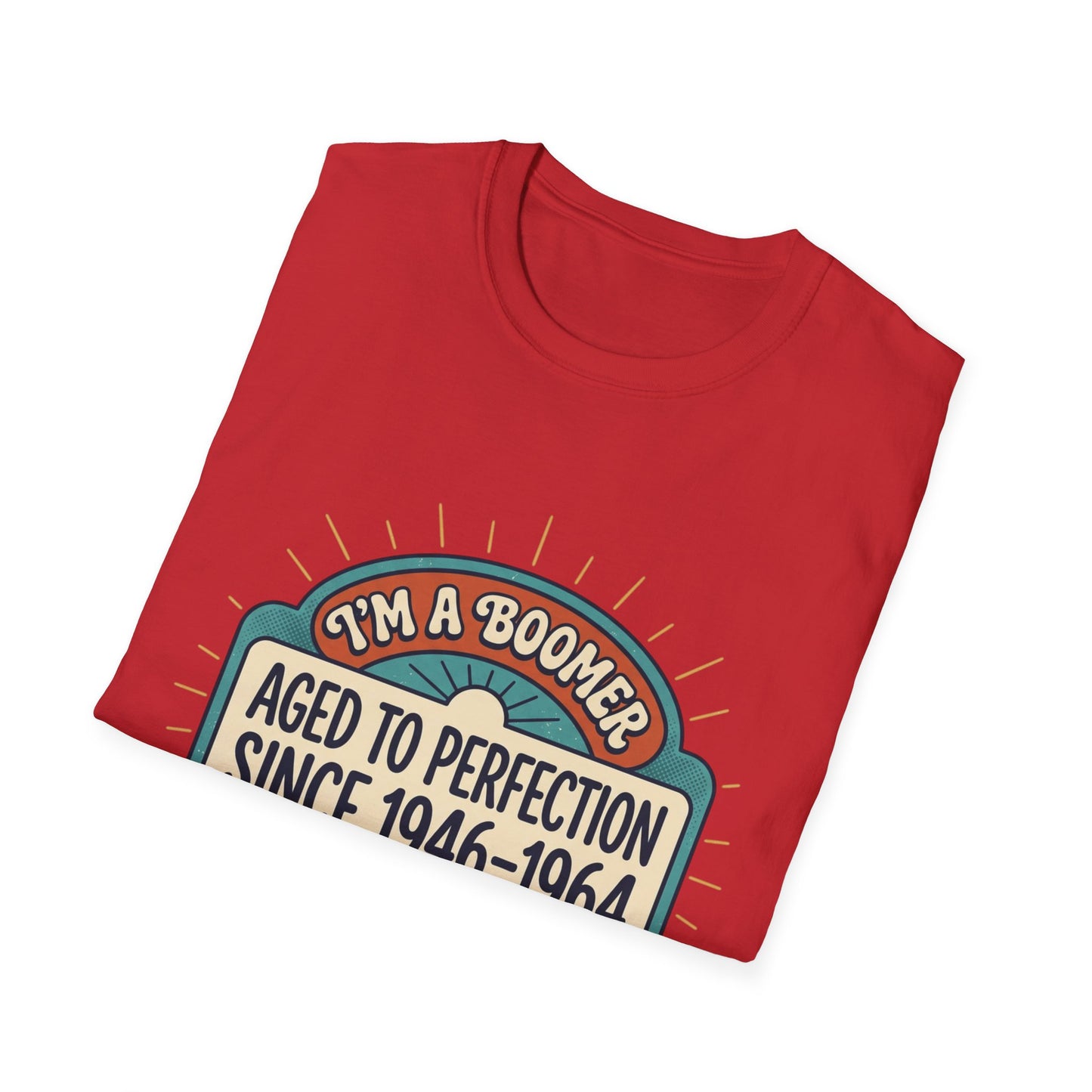 Baby Boomer T-Shirt — Retro Pride Tee for Boomers