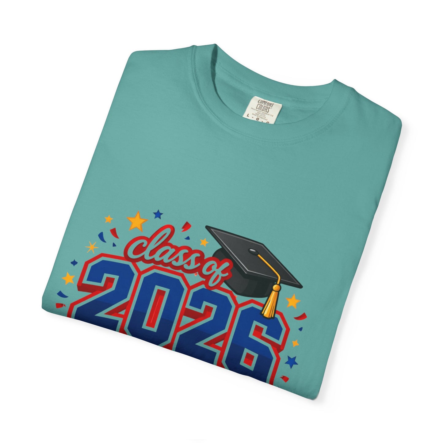 Class of 2026 Graduation T-Shirt — Cap & Diploma Celebration Tee