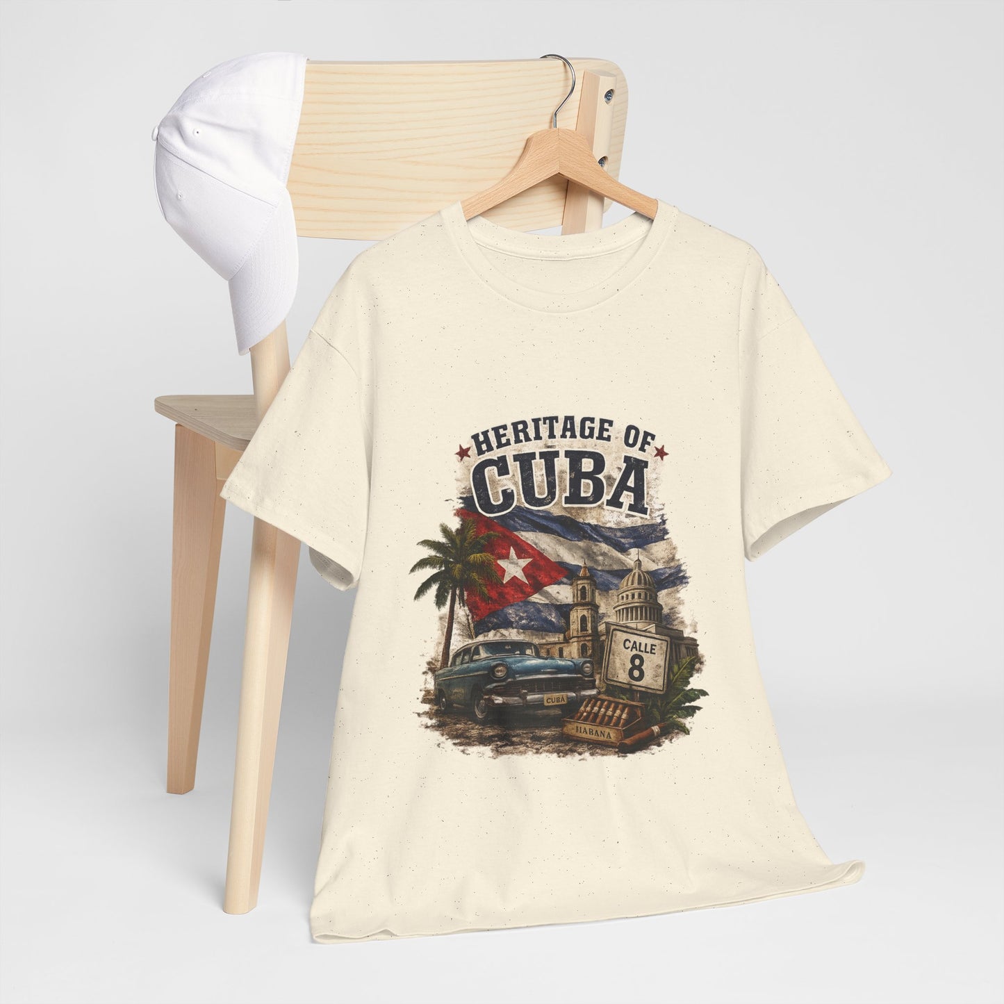 Heritage of Cuba Vintage Graphic Tee