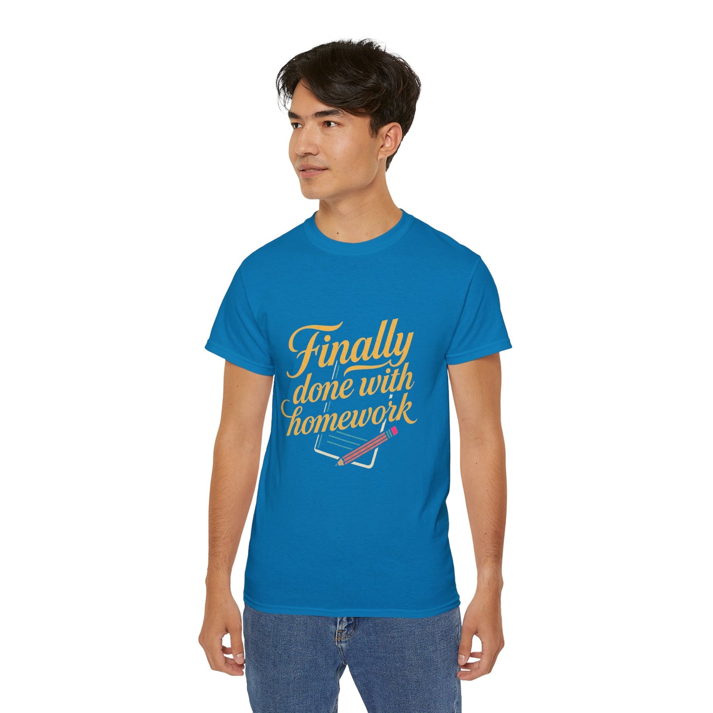 Finally Done With Homework Tee