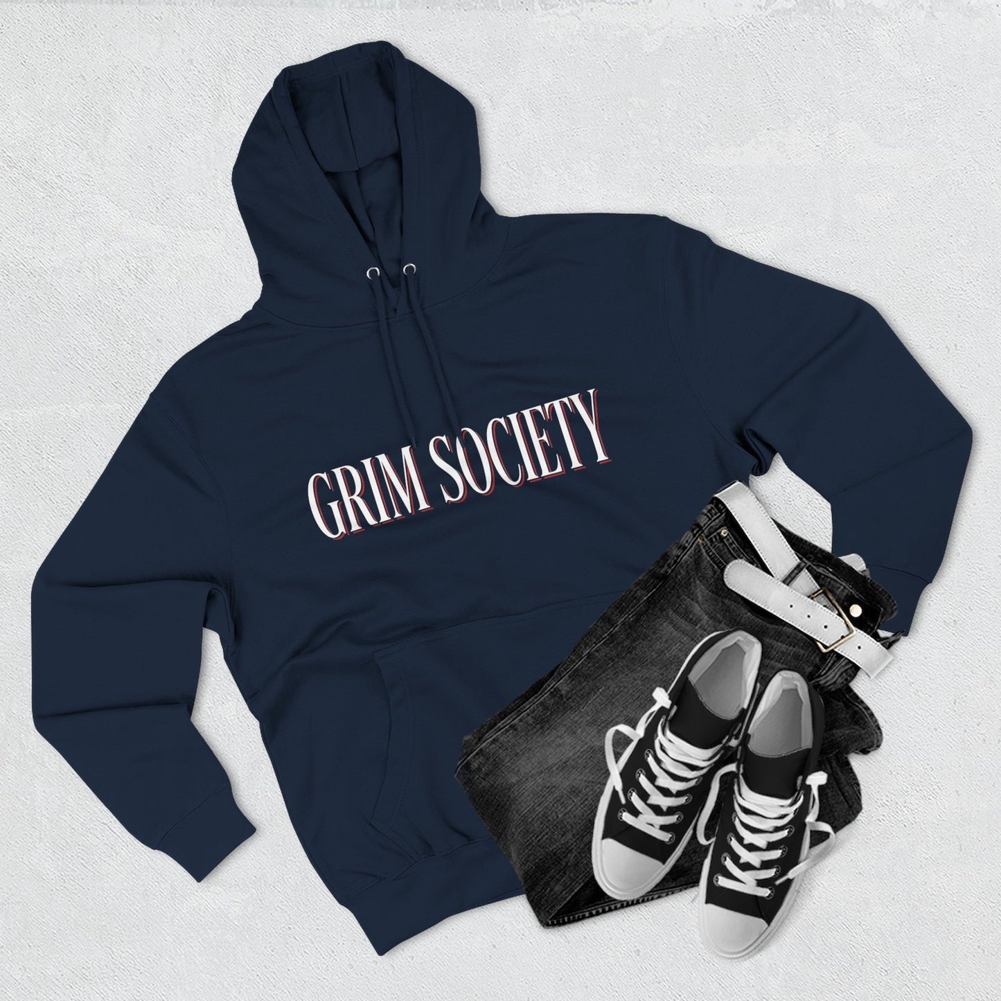 Grim Society “Roll Up” College Edition Hoodie