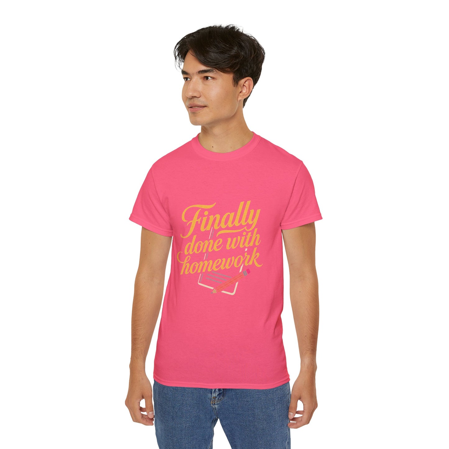 Finally Done With Homework Tee