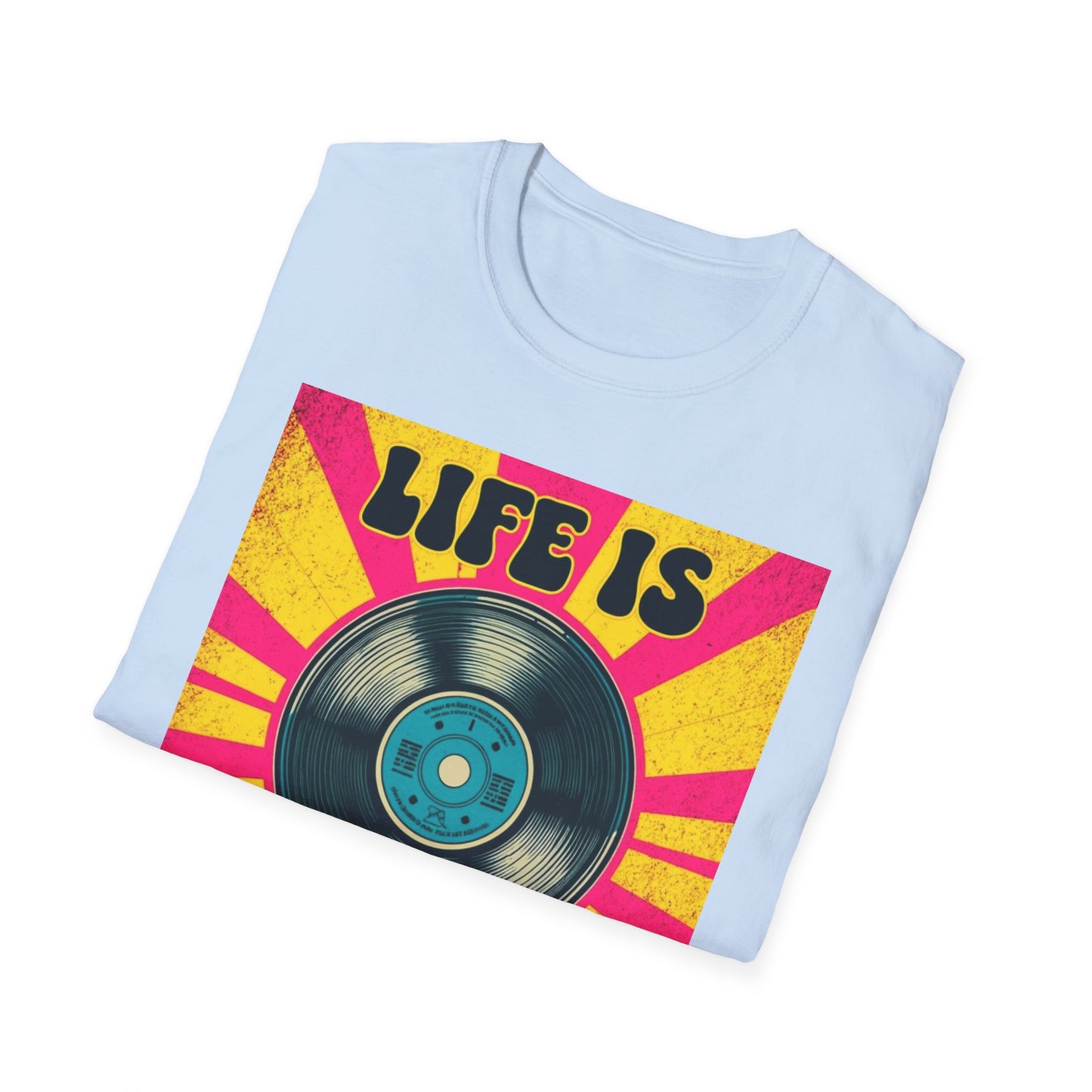 Classic Tracks T-Shirt – Vintage Vinyl 'Life Is Classic Tracks' Tee