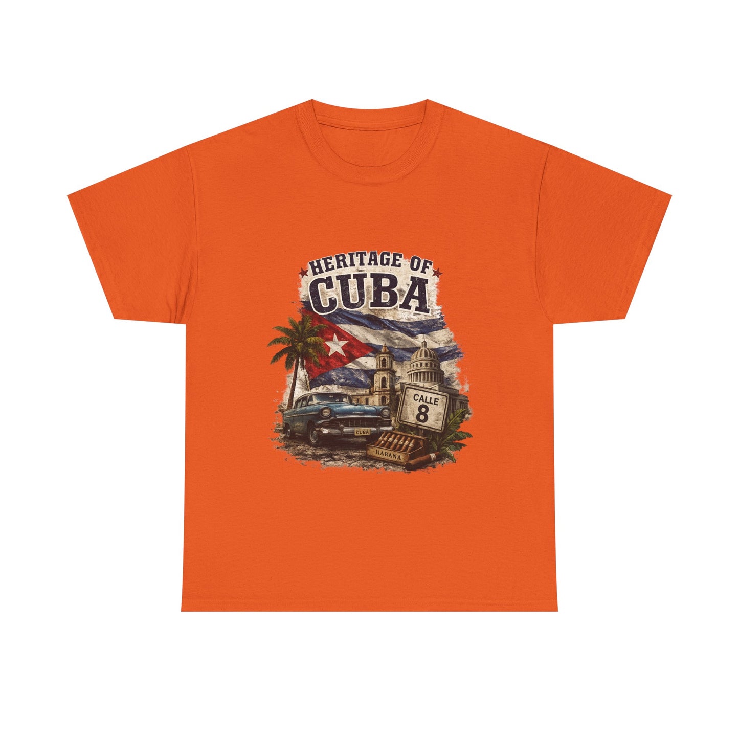Heritage of Cuba Vintage Graphic Tee