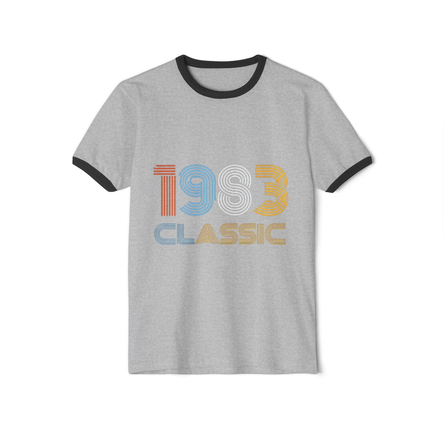 1983 Classic Ringer Tee — Vintage 1983 Retro T-Shirt