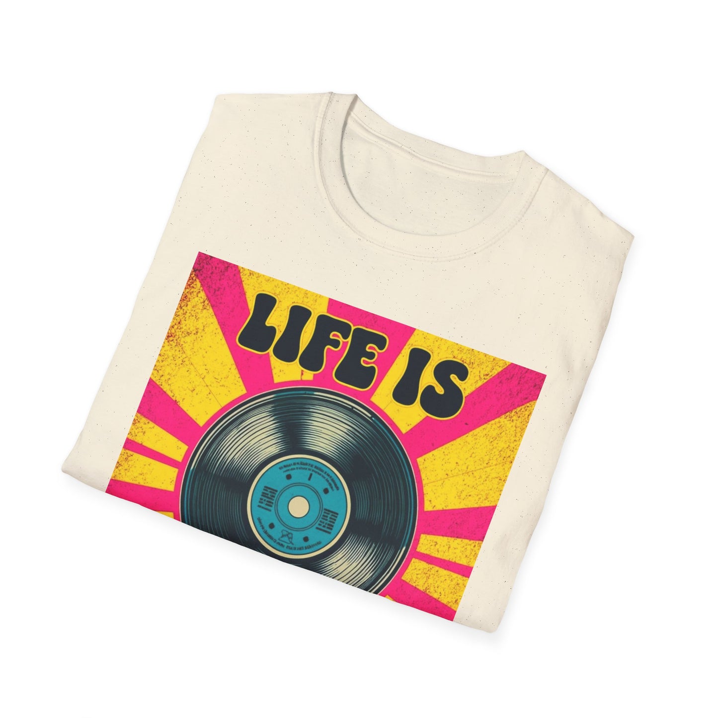 Classic Tracks T-Shirt – Vintage Vinyl 'Life Is Classic Tracks' Tee