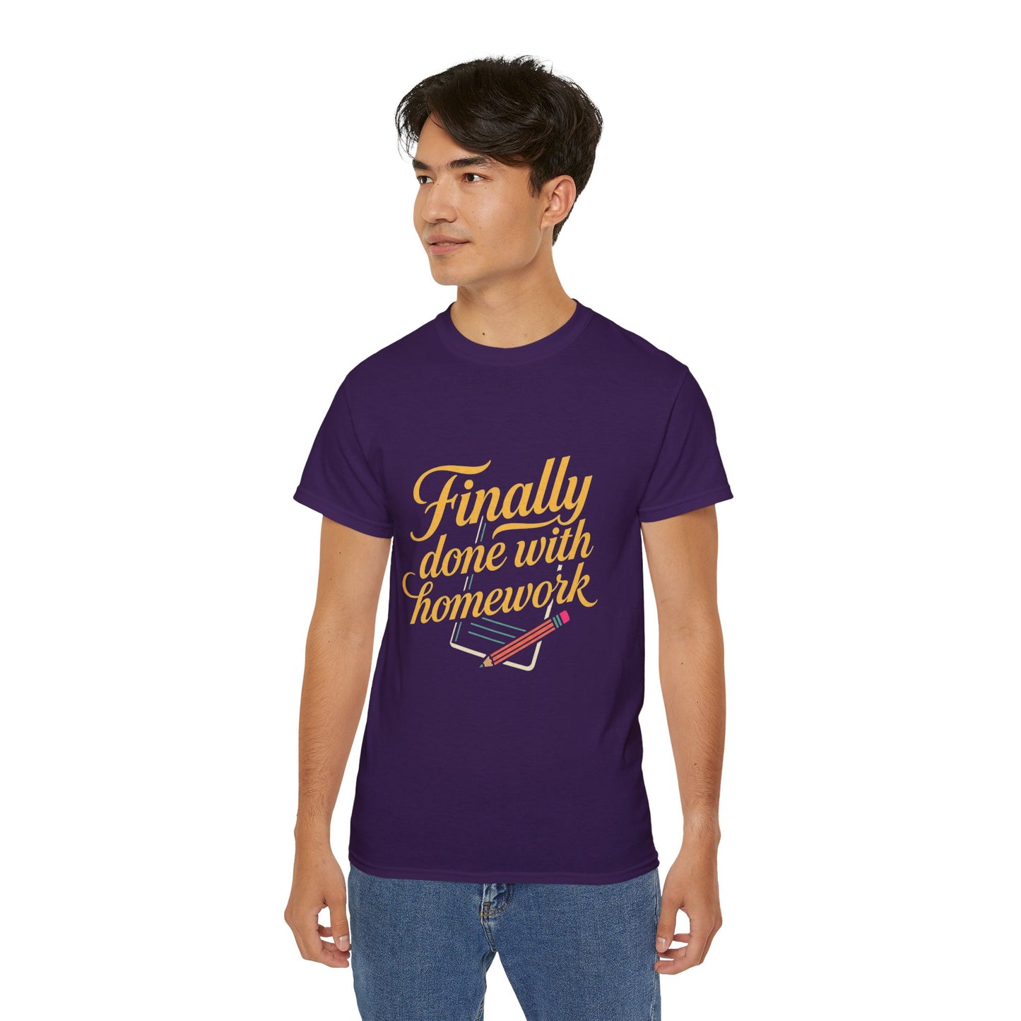 Finally Done With Homework Tee