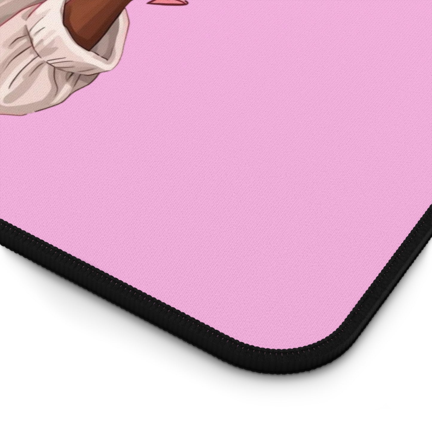 Soft Life "Paid Bills" Desk Mat — Cozy Minimalist Home Office Mouse Pad