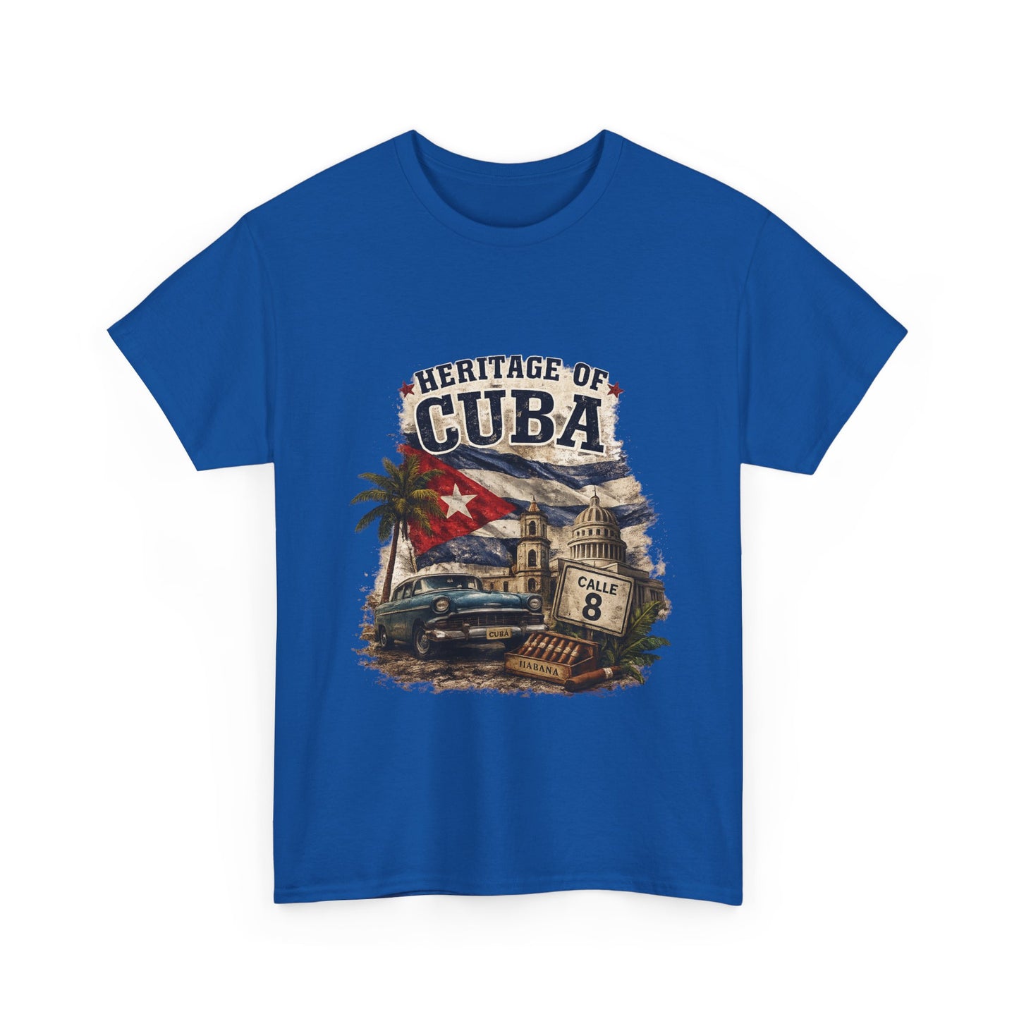 Heritage of Cuba Vintage Graphic Tee