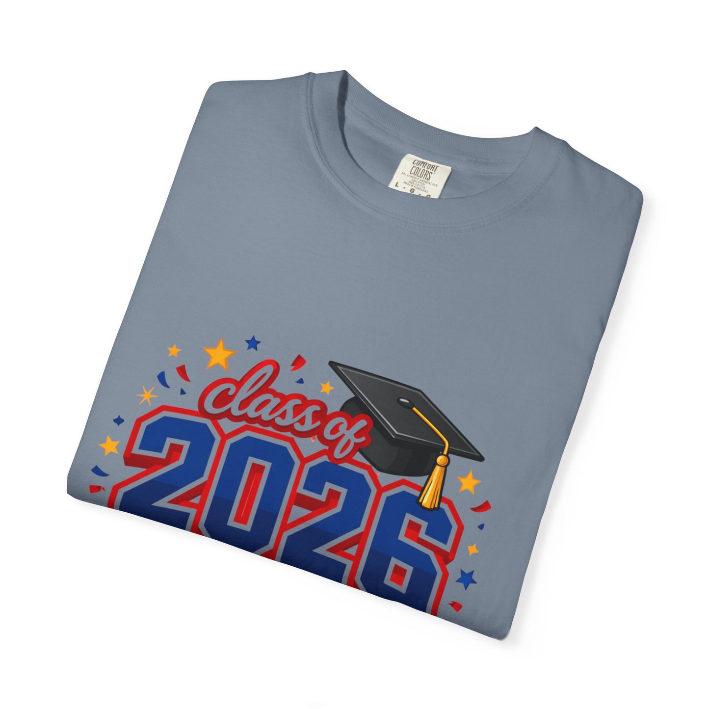 Class of 2026 Graduation T-Shirt — Cap & Diploma Celebration Tee