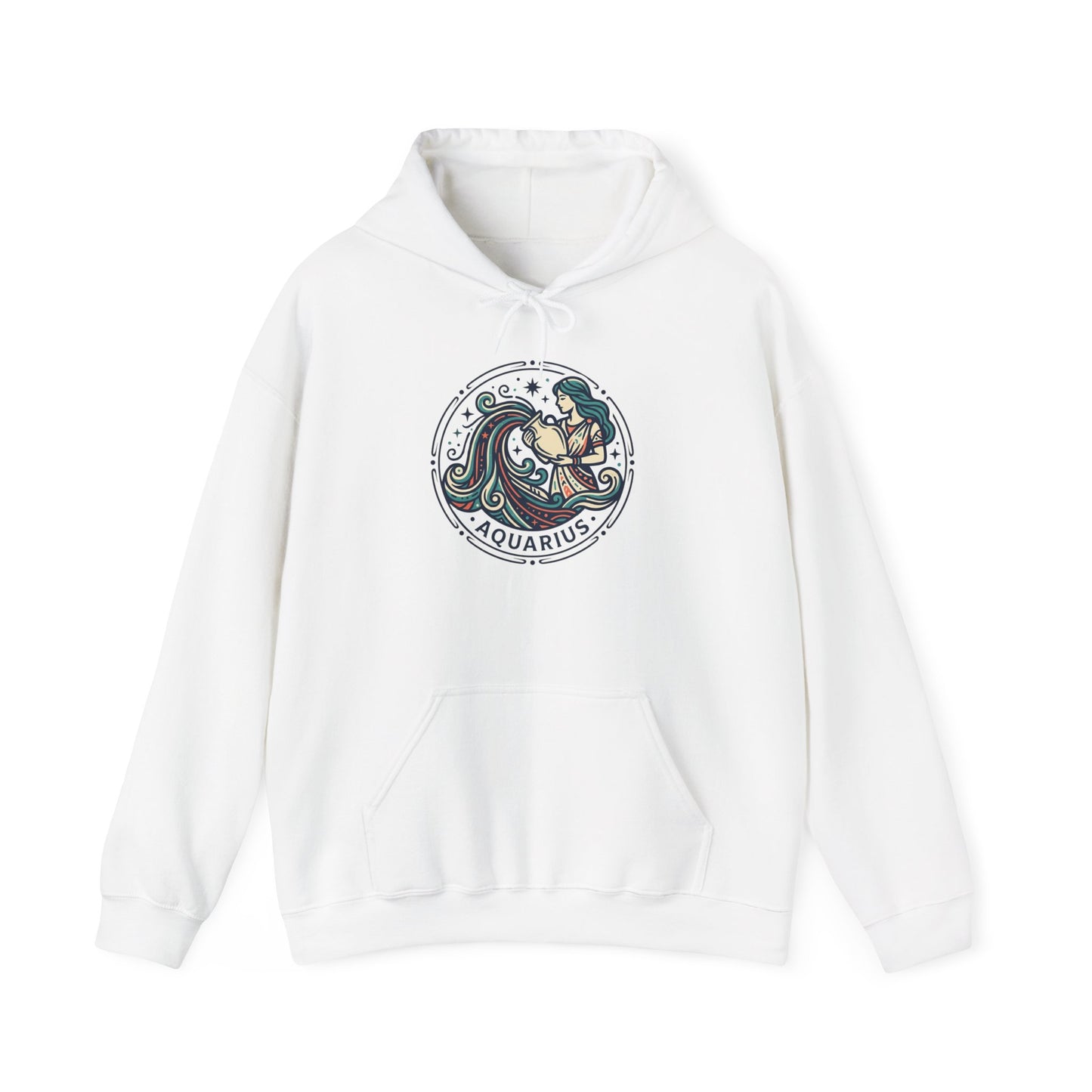 Aquarius Zodiac Hoodie — Star Sign Astrology Sweatshirt