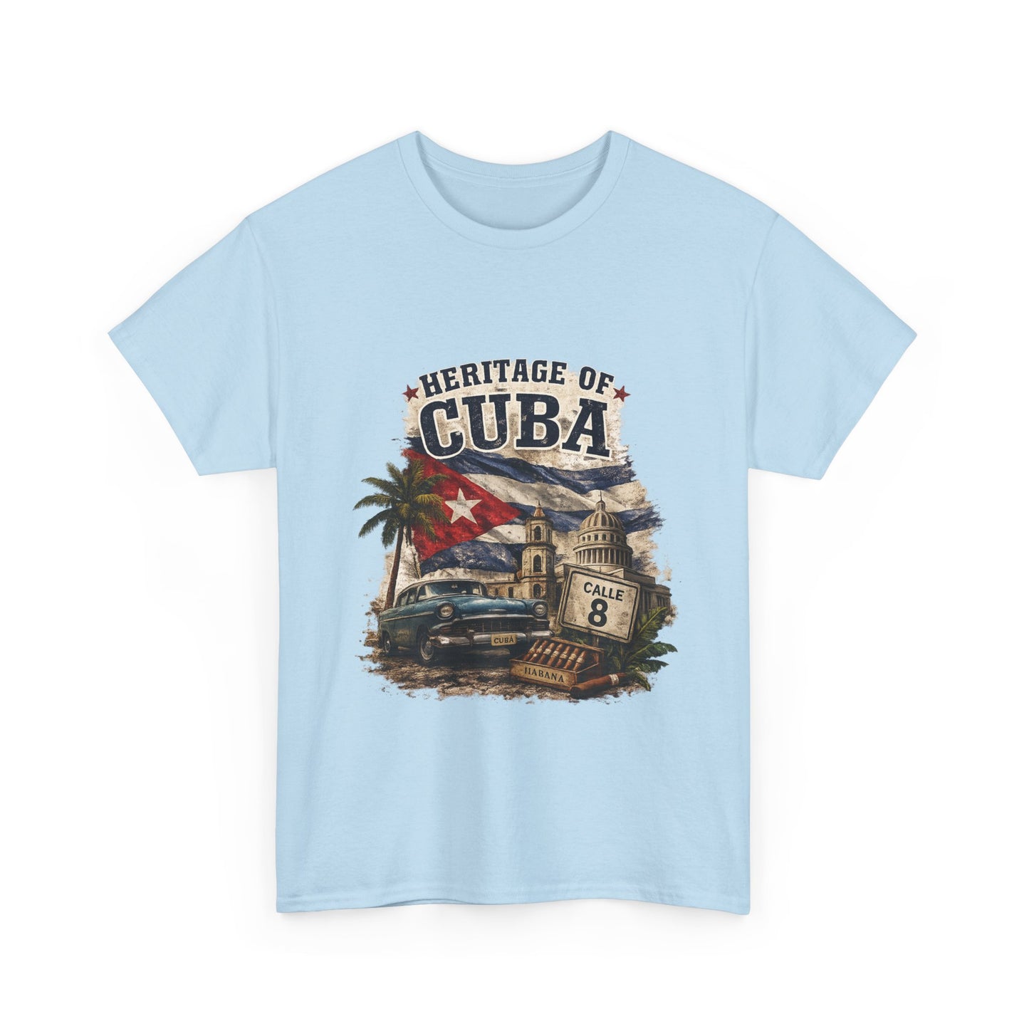 Heritage of Cuba Vintage Graphic Tee