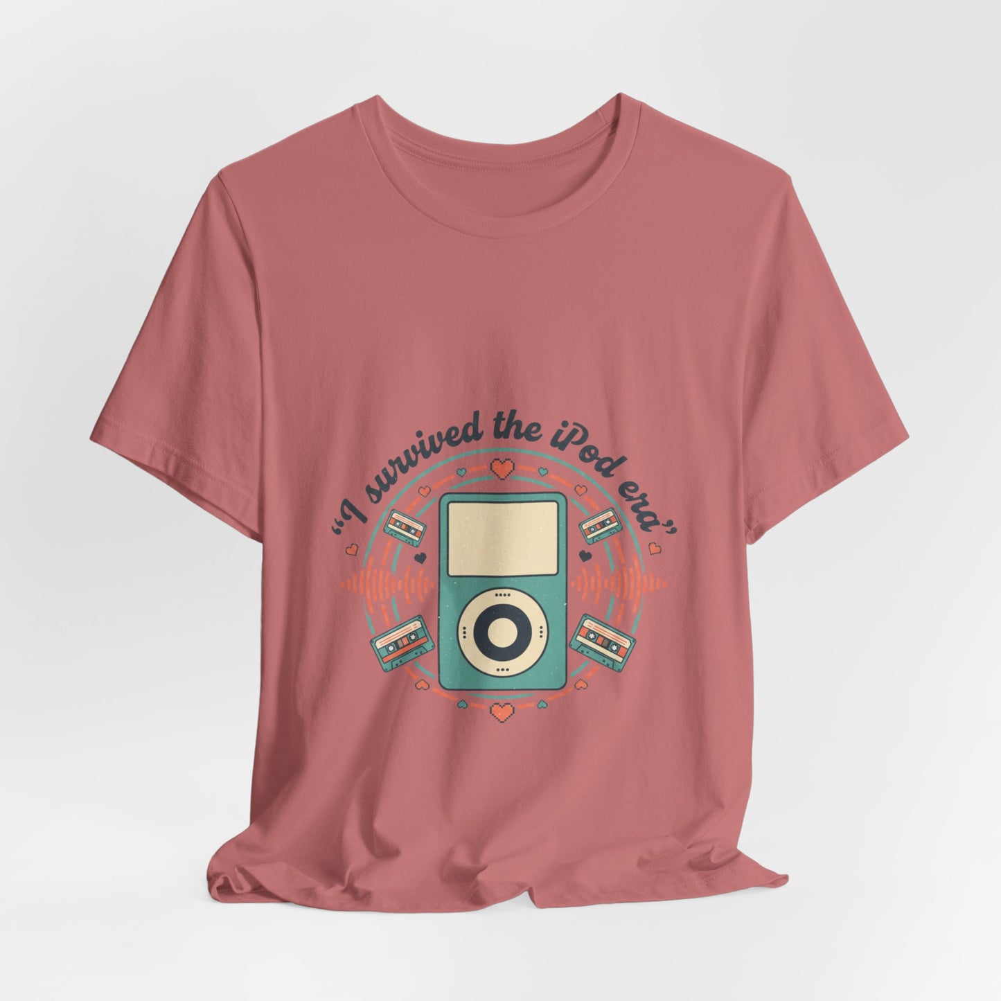 I Survived the iPod Era T-Shirt — Retro 2000s Nostalgia Tee