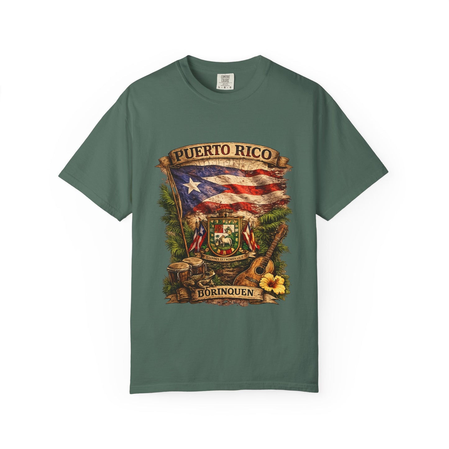 Puerto Rico Heritage Tee