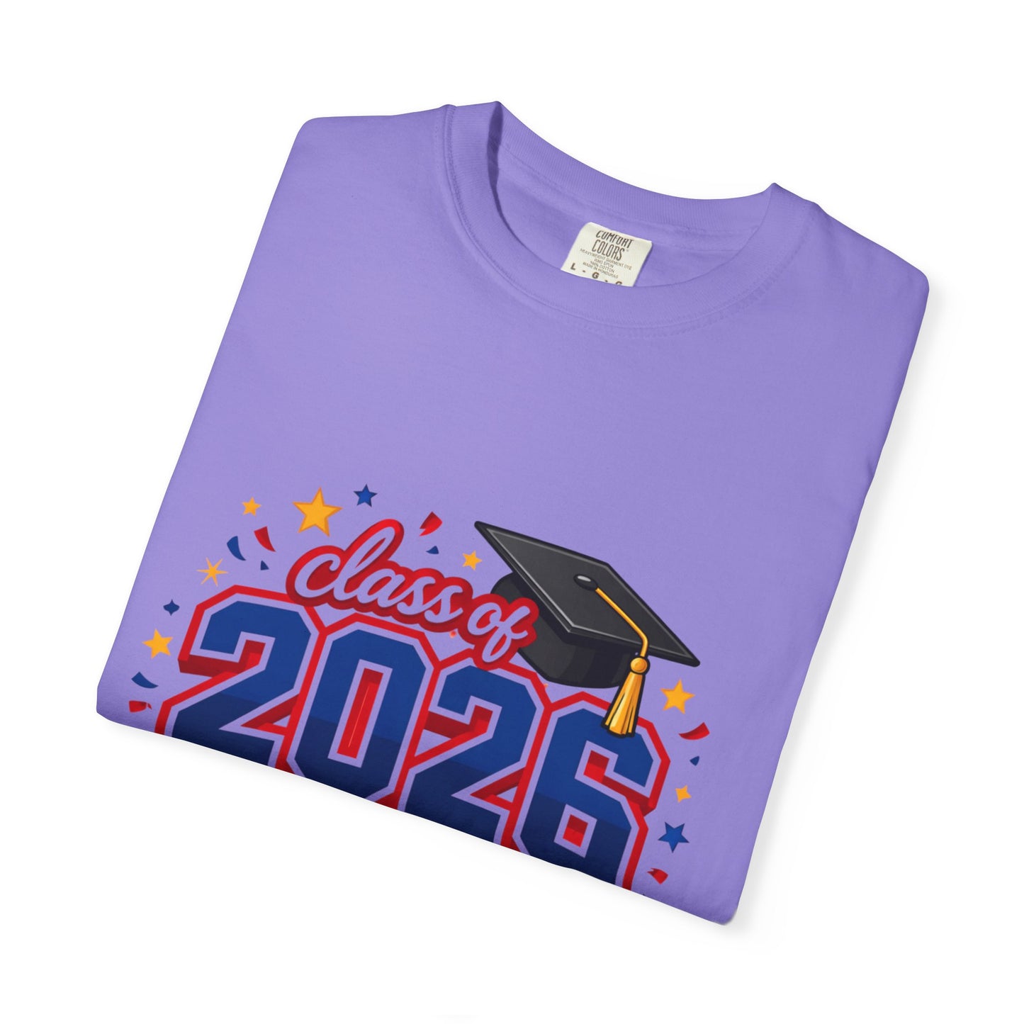 Class of 2026 Graduation T-Shirt — Cap & Diploma Celebration Tee