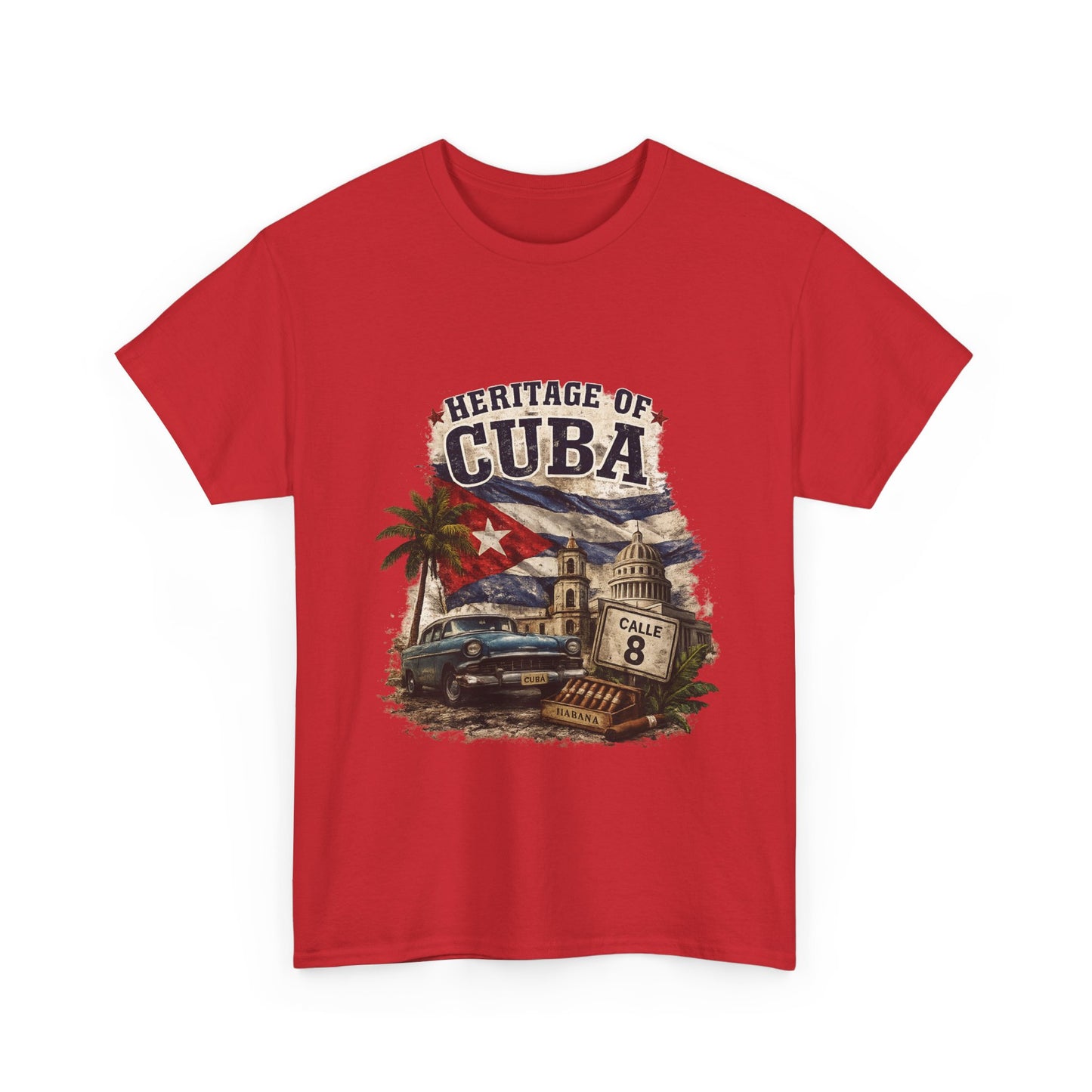 Heritage of Cuba Vintage Graphic Tee