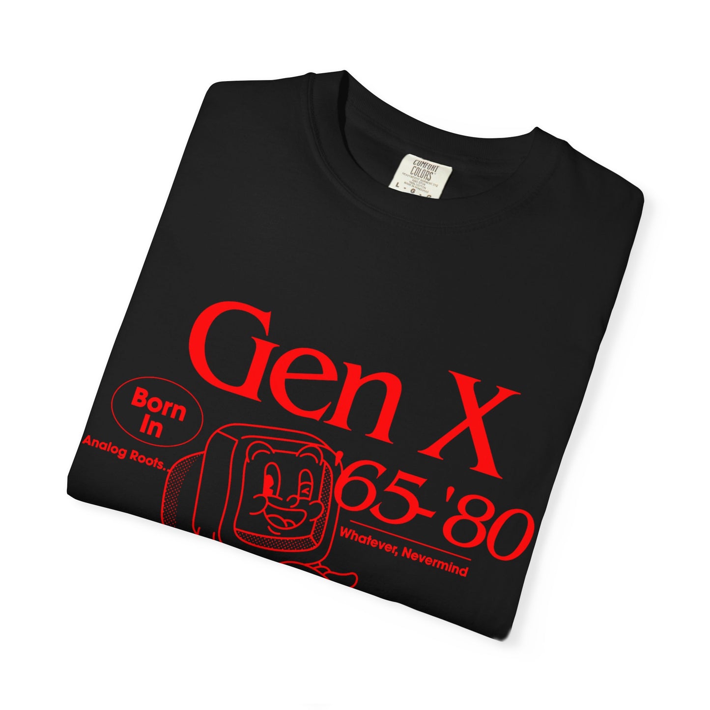 Gen X Born 65–80 Vintage Tee — Retro 1965–1980 Birth Years Shirt