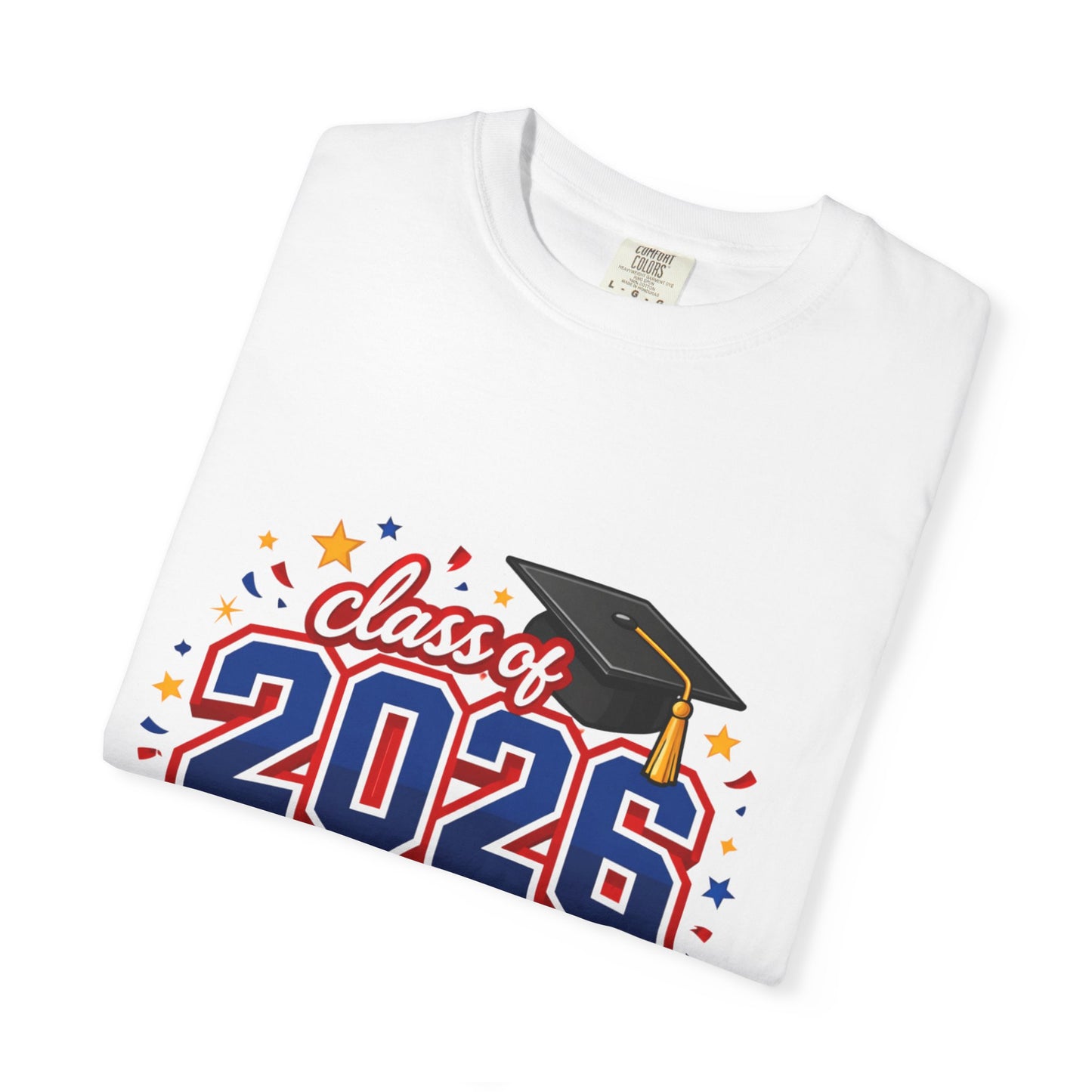 Class of 2026 Graduation T-Shirt — Cap & Diploma Celebration Tee