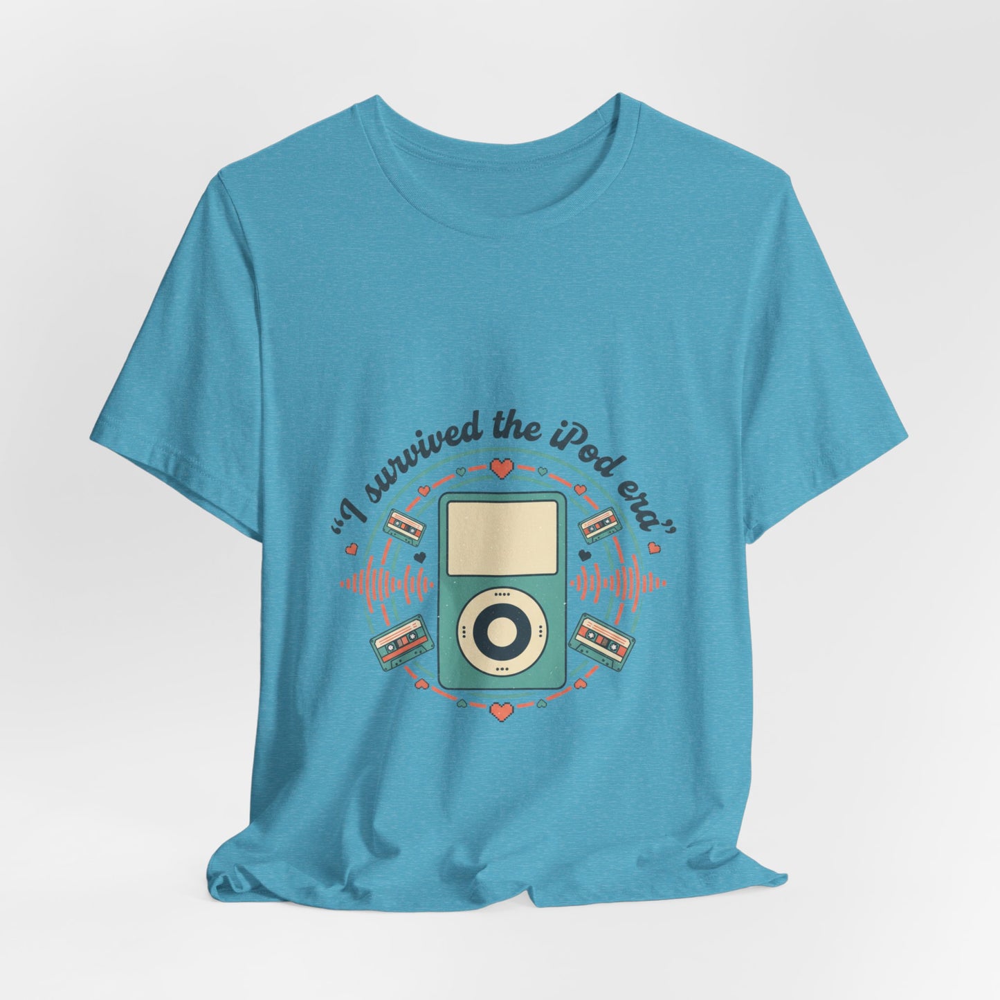 I Survived the iPod Era T-Shirt — Retro 2000s Nostalgia Tee