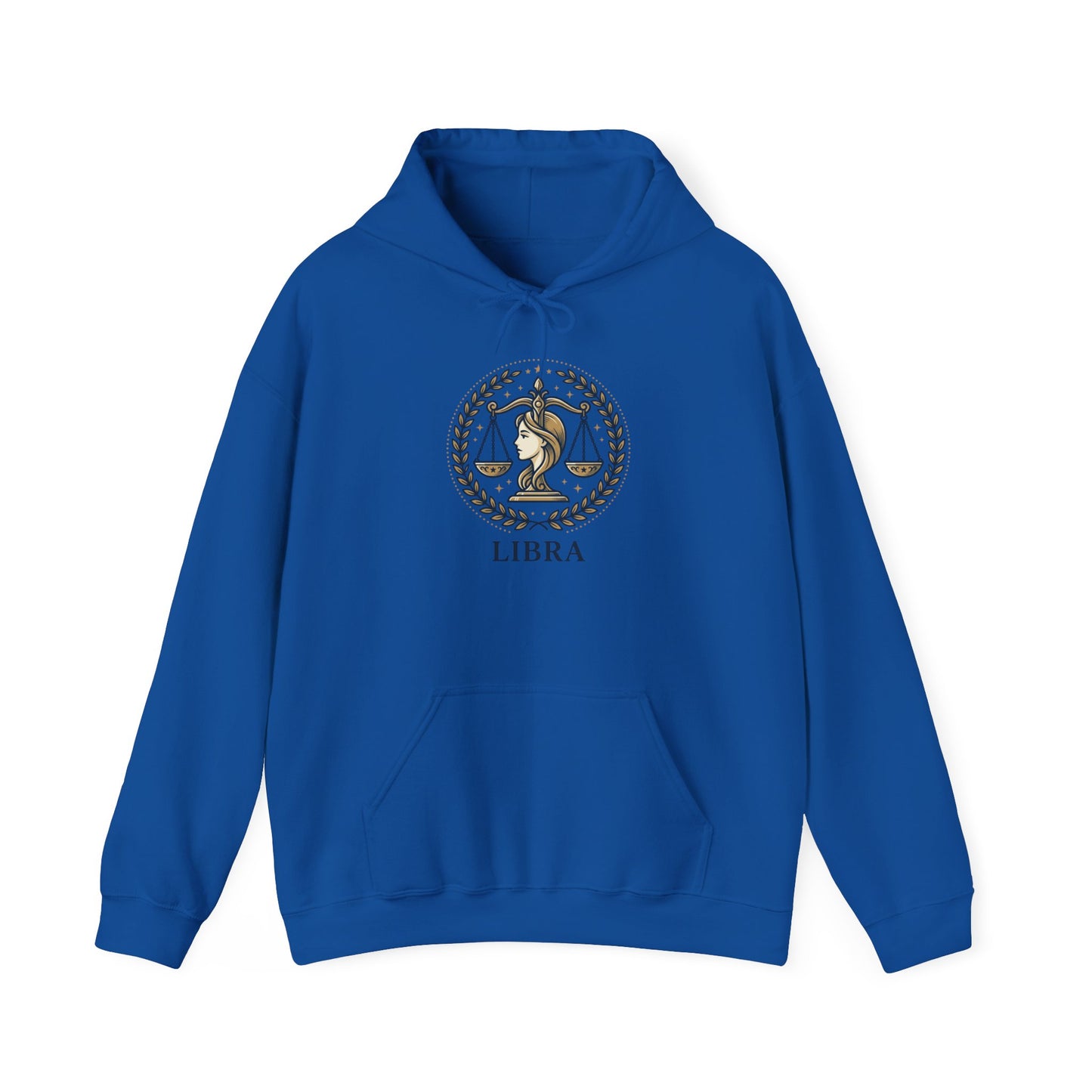 Libra Zodiac Hoodie - Elegant Scales Astrology Sweatshirt