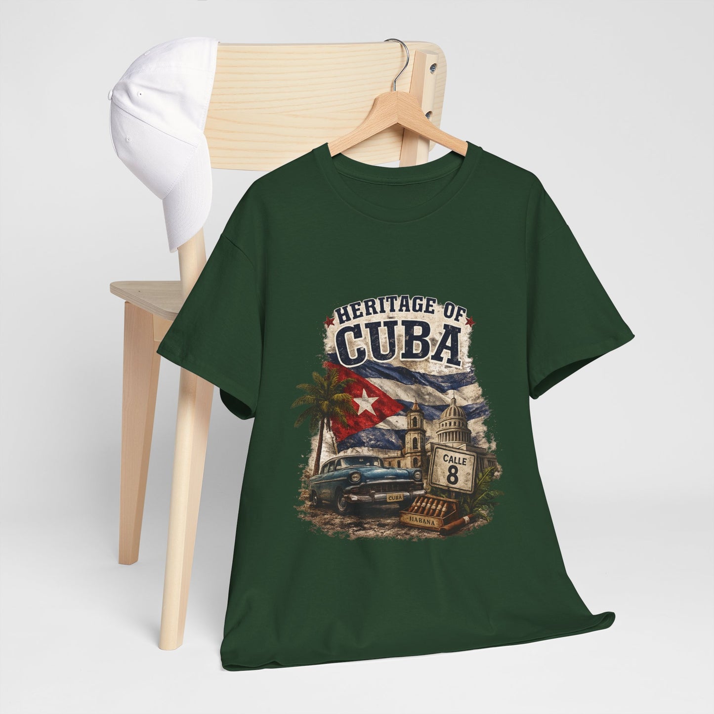 Heritage of Cuba Vintage Graphic Tee