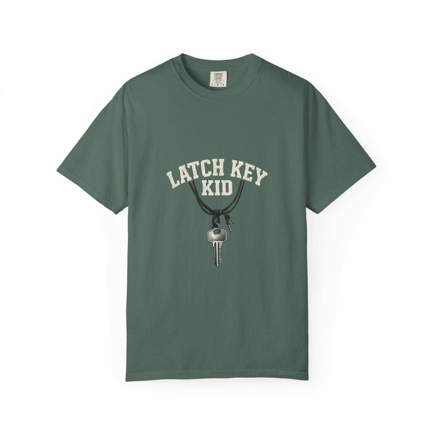 Latch Key Kid T-Shirt — Vintage Key Graphic Tee for Kids & Teens
