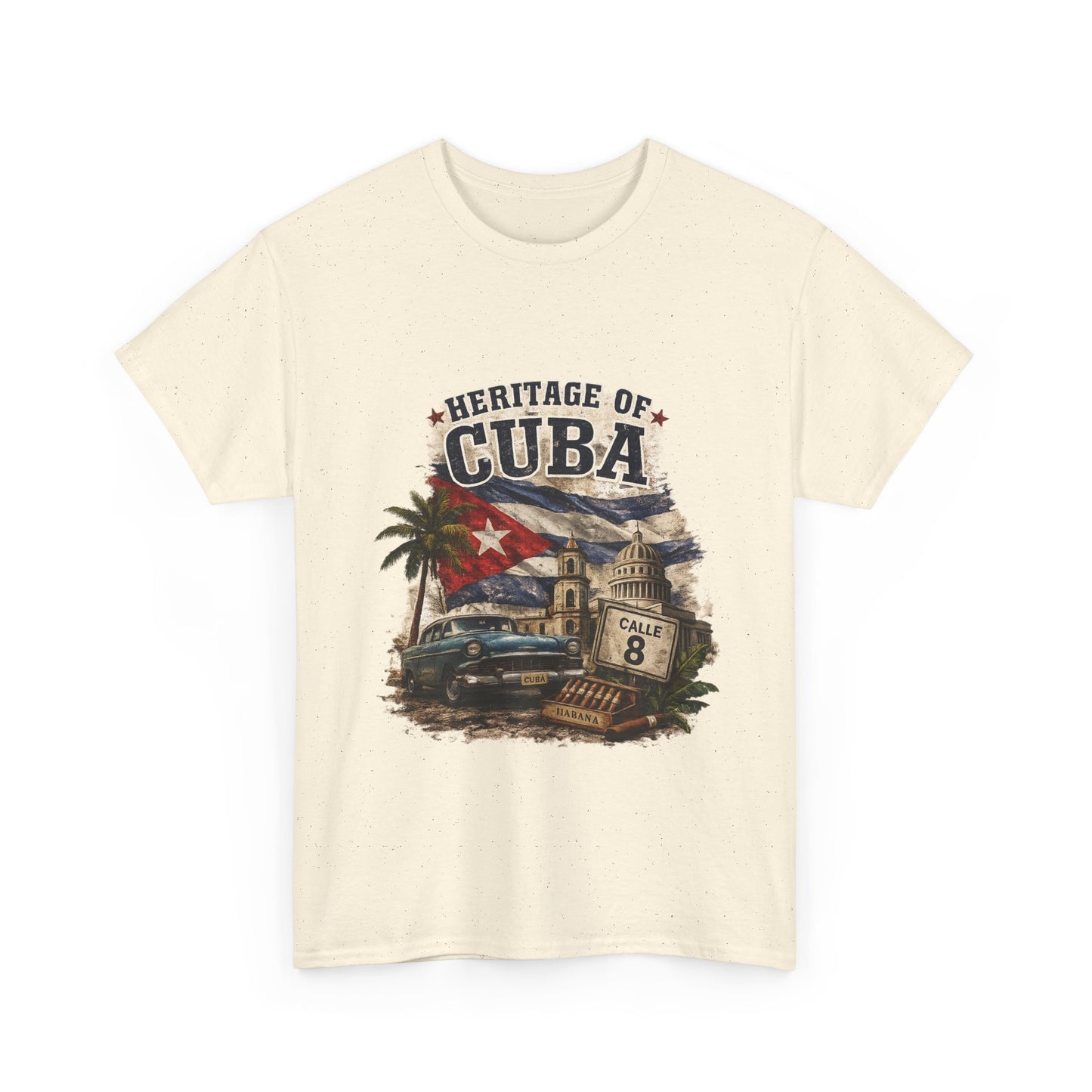 Heritage of Cuba Vintage Graphic Tee