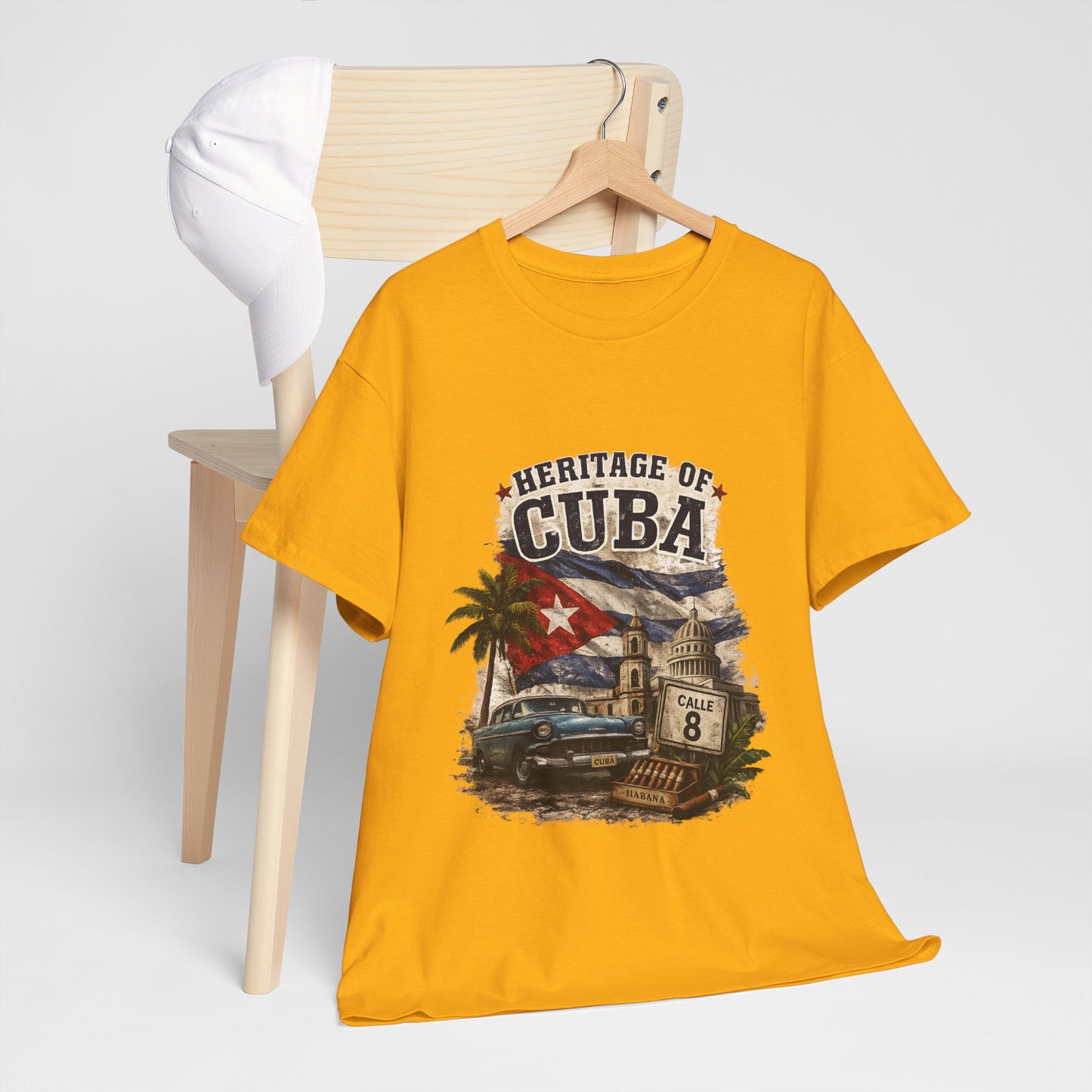 Heritage of Cuba Vintage Graphic Tee