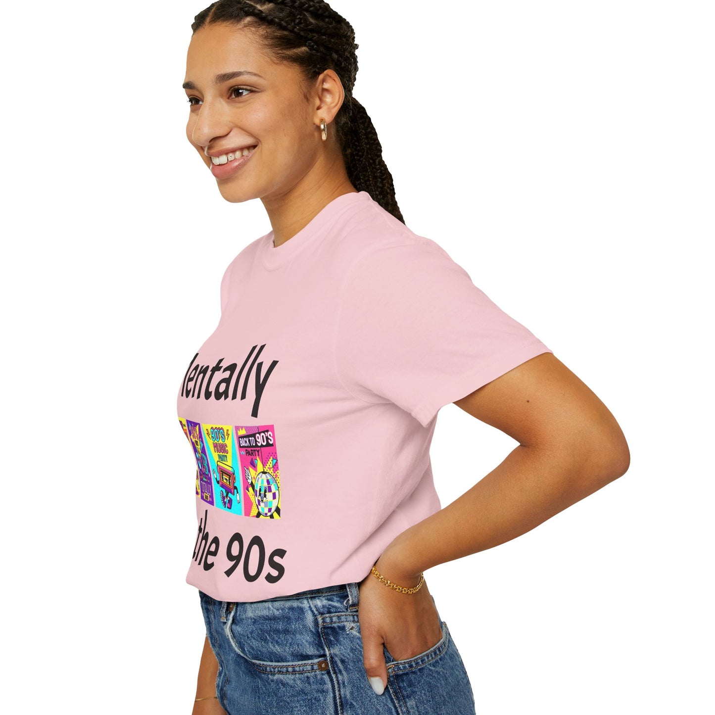 Mentally in the 90s T-Shirt — Retro Nostalgia Tee for 90s Kids