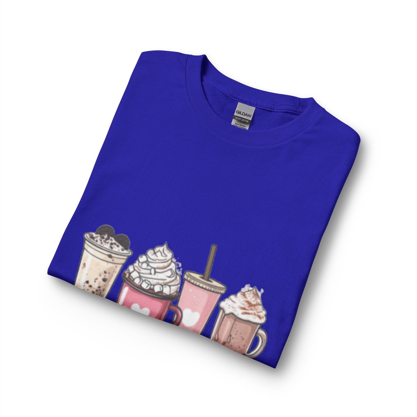 Cute Coffee Drinks Long Sleeve Tee — Cozy Barista-Inspired Shirt