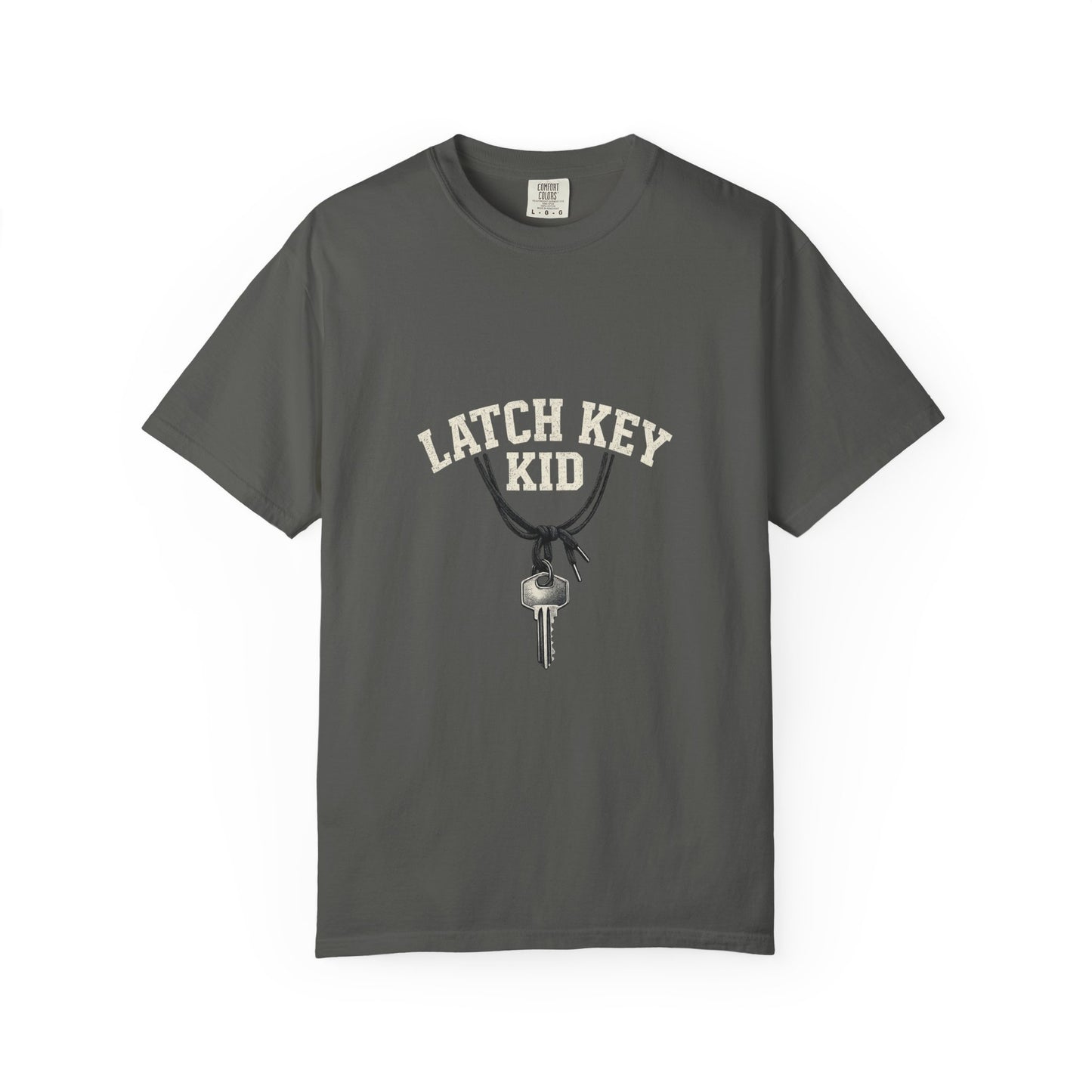 Latch Key Kid T-Shirt — Vintage Key Graphic Tee for Kids & Teens