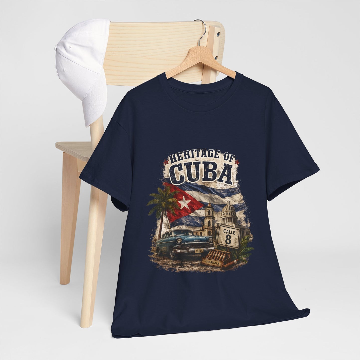 Heritage of Cuba Vintage Graphic Tee