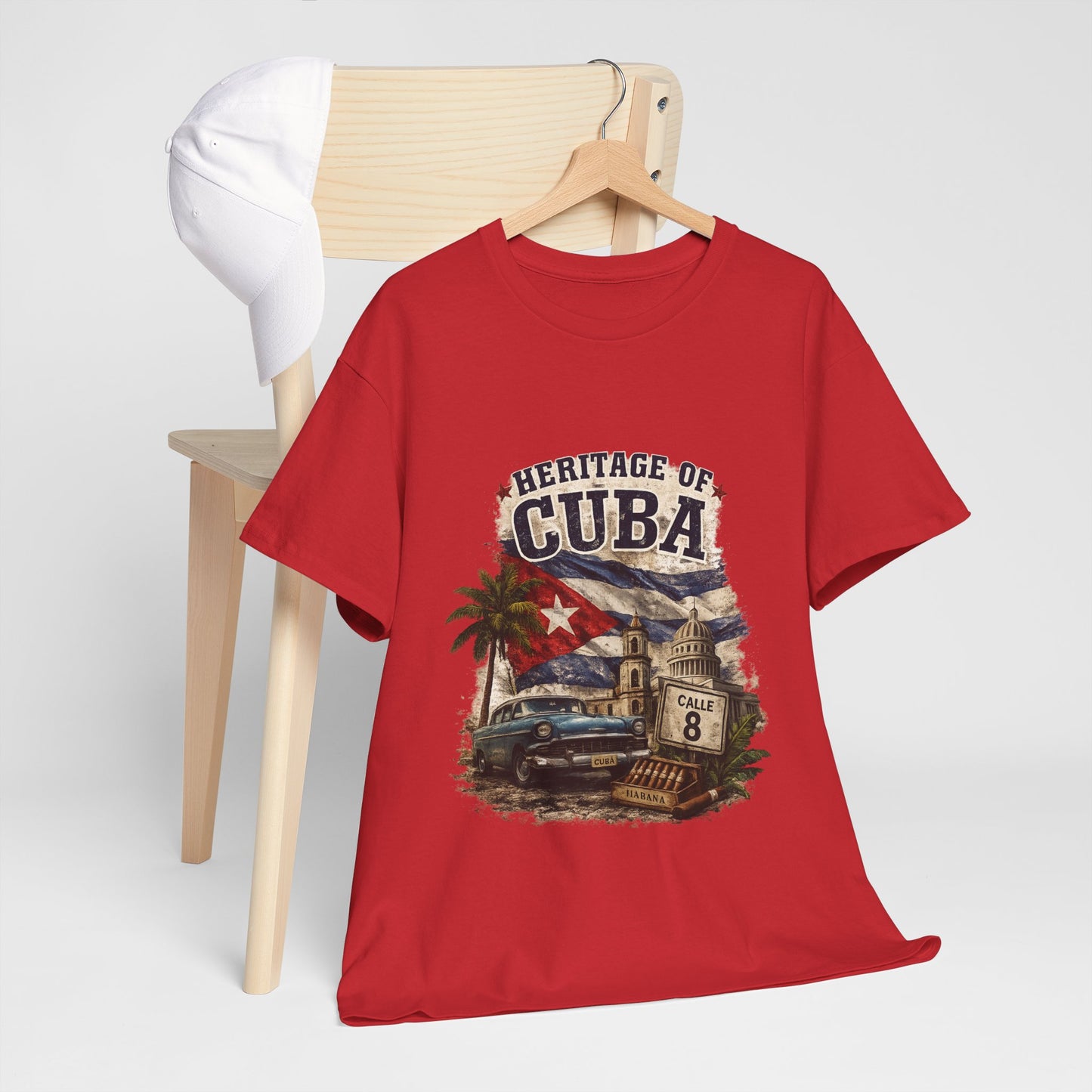 Heritage of Cuba Vintage Graphic Tee