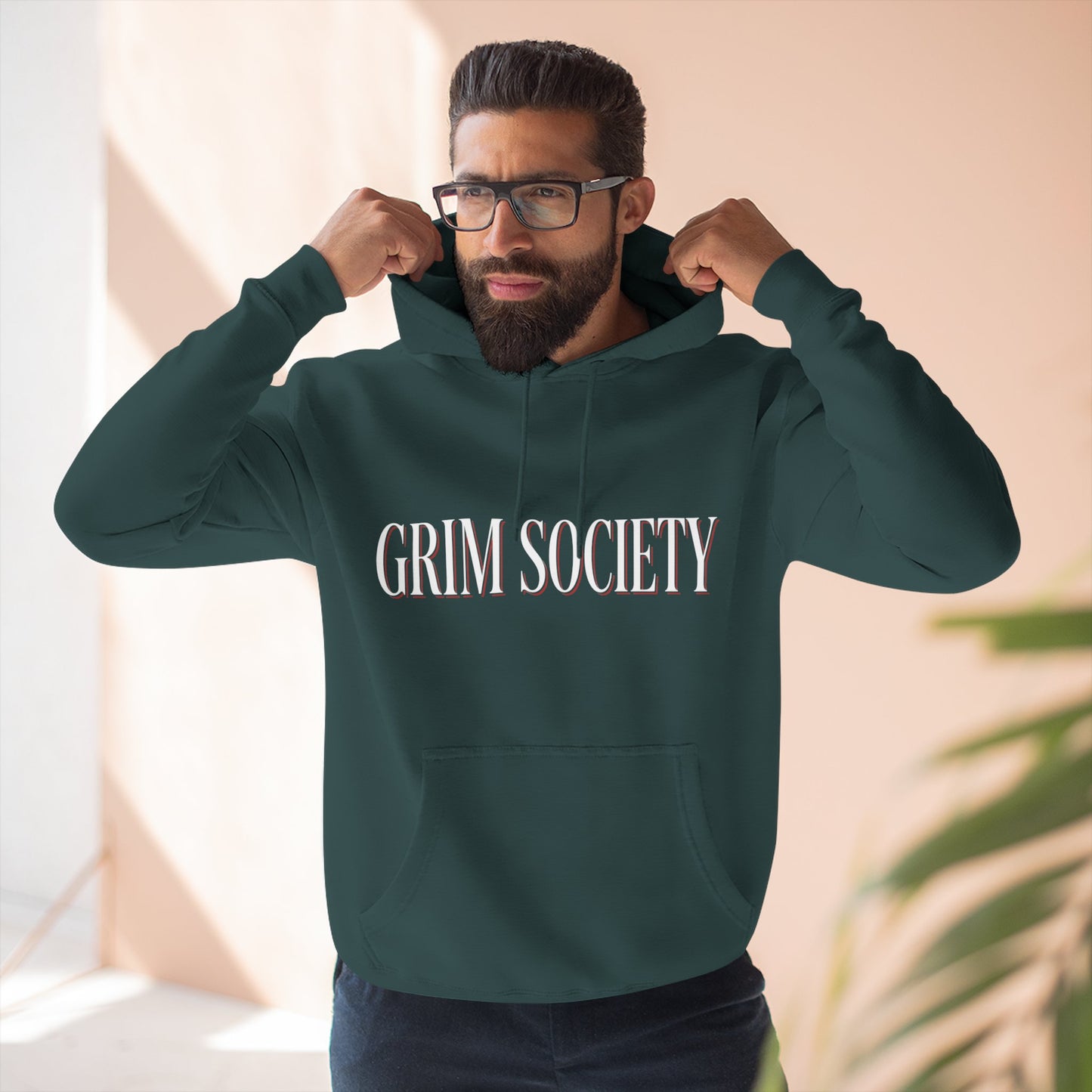 Grim Society “Roll Up” College Edition Hoodie