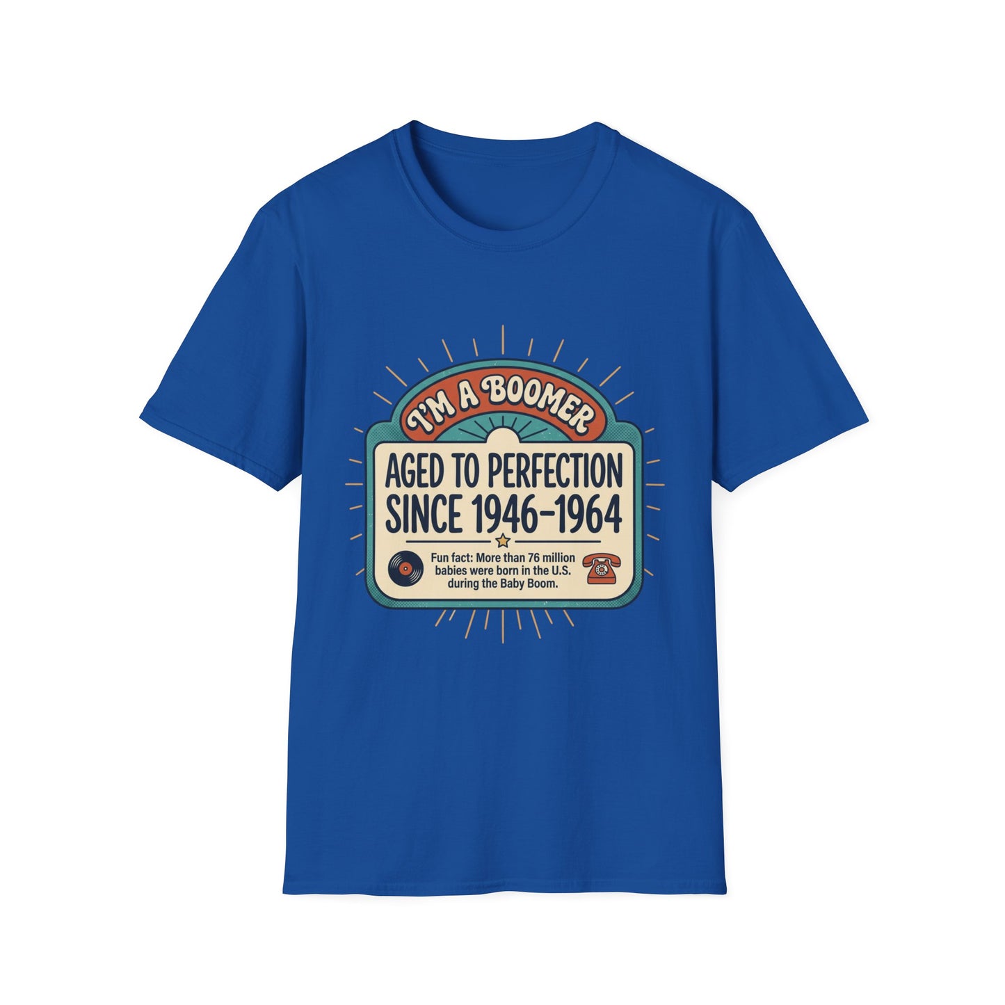 Baby Boomer T-Shirt — Retro Pride Tee for Boomers