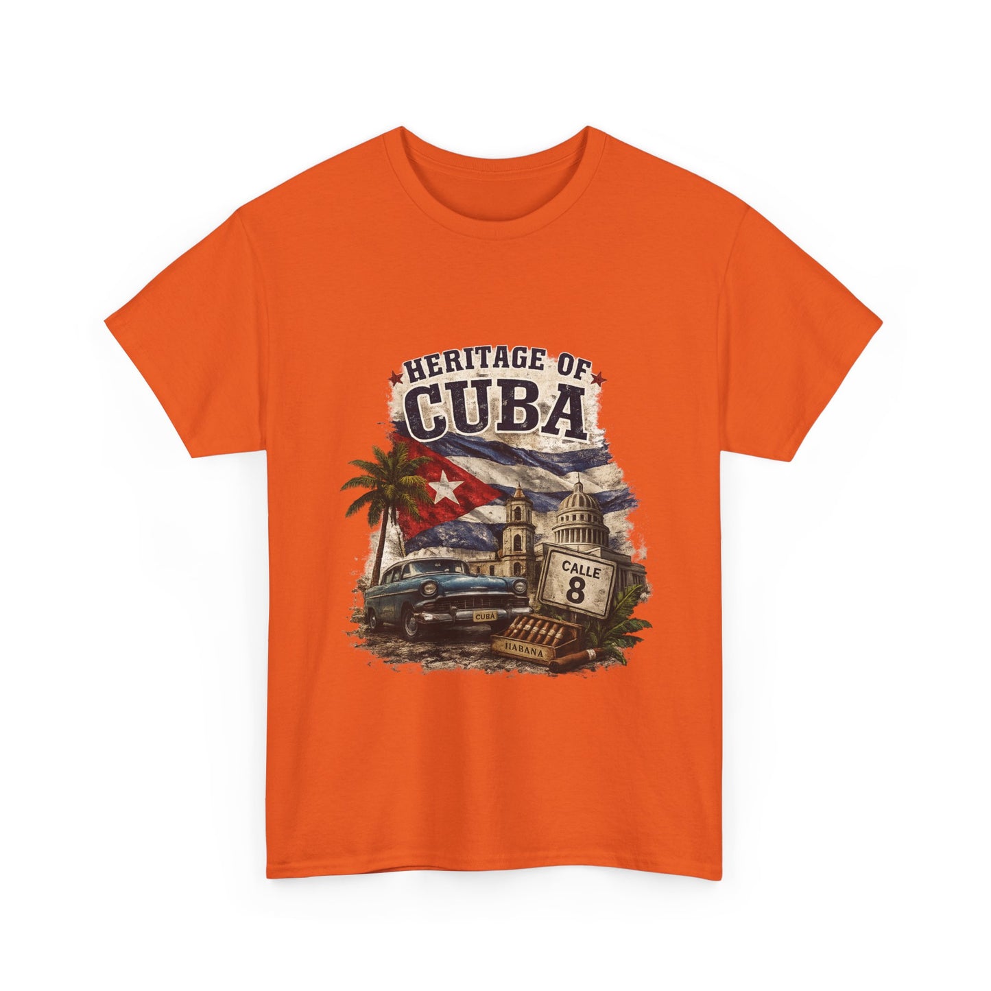 Heritage of Cuba Vintage Graphic Tee