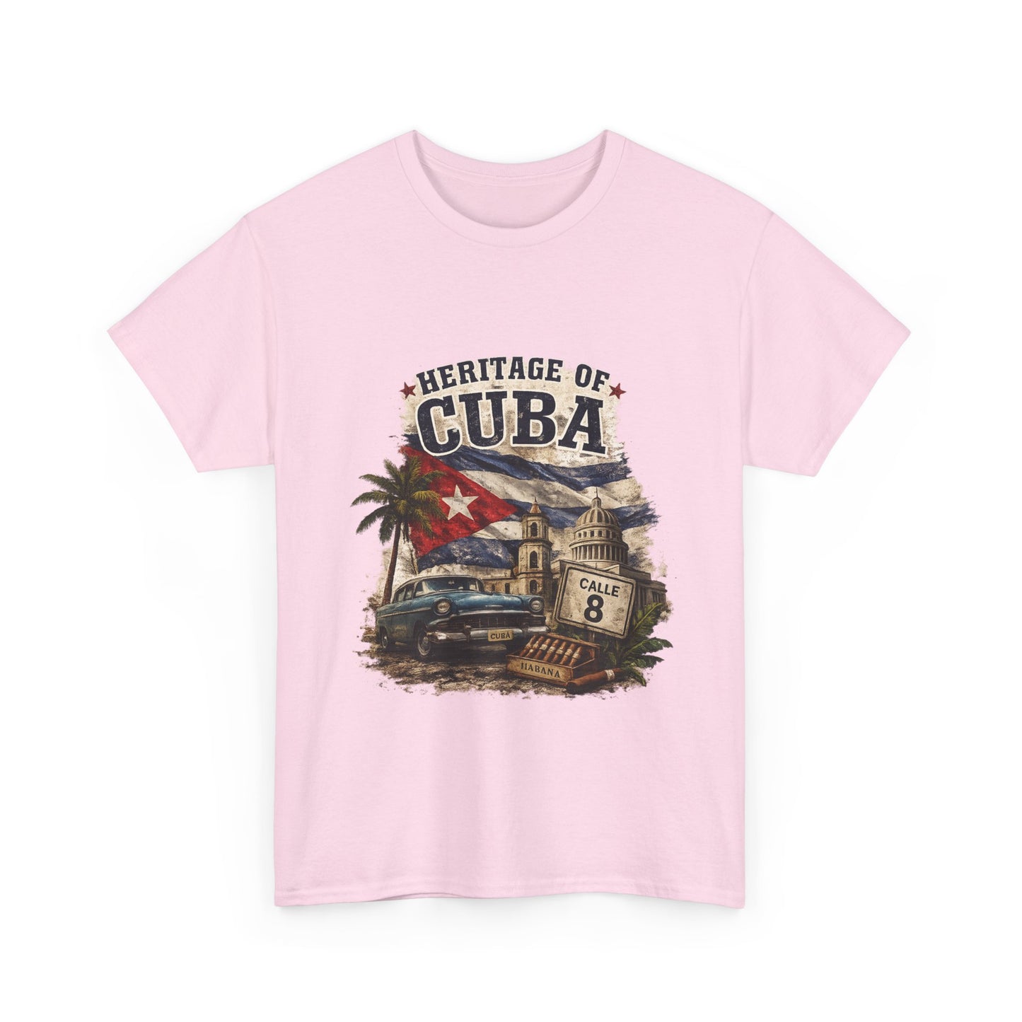 Heritage of Cuba Vintage Graphic Tee