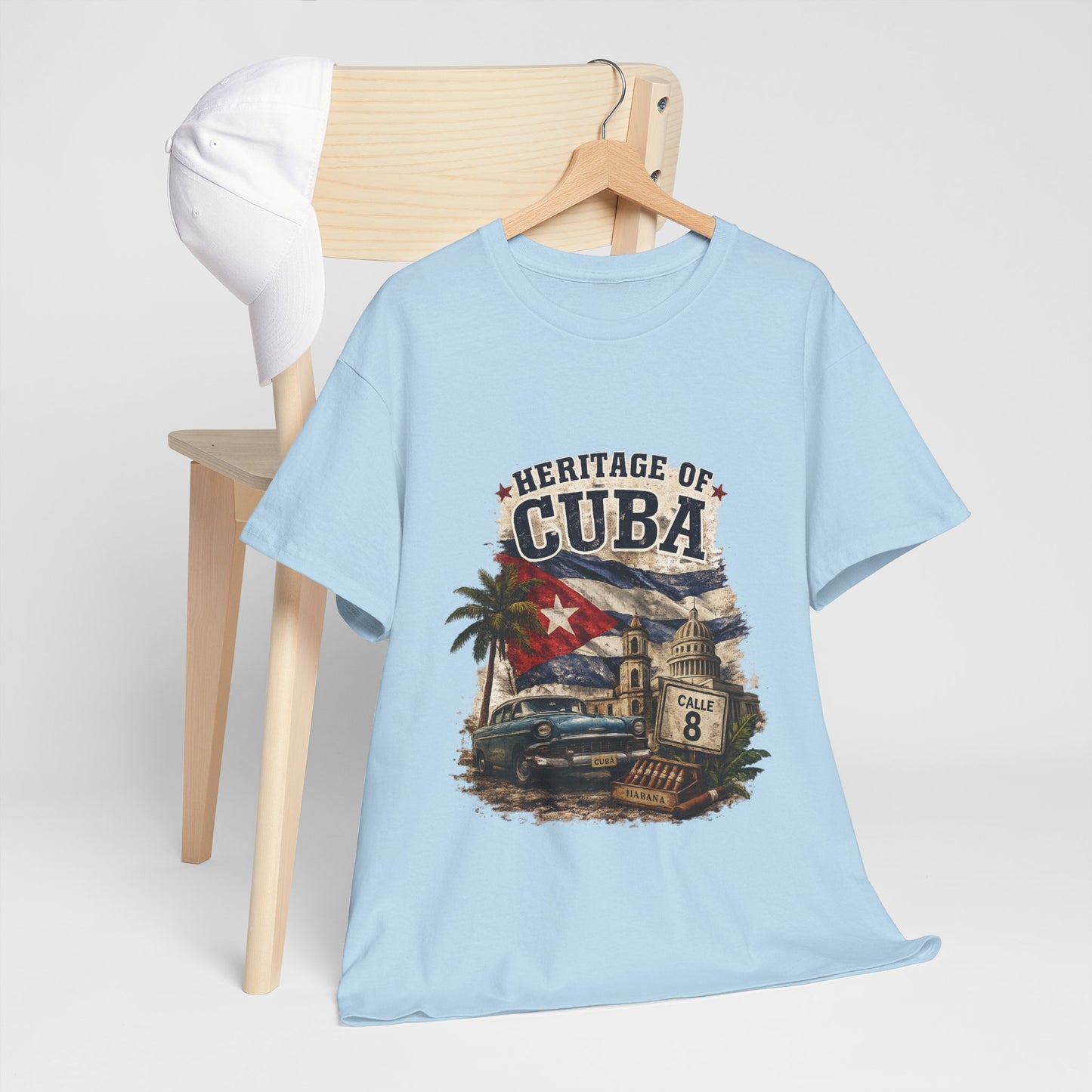 Heritage of Cuba Vintage Graphic Tee