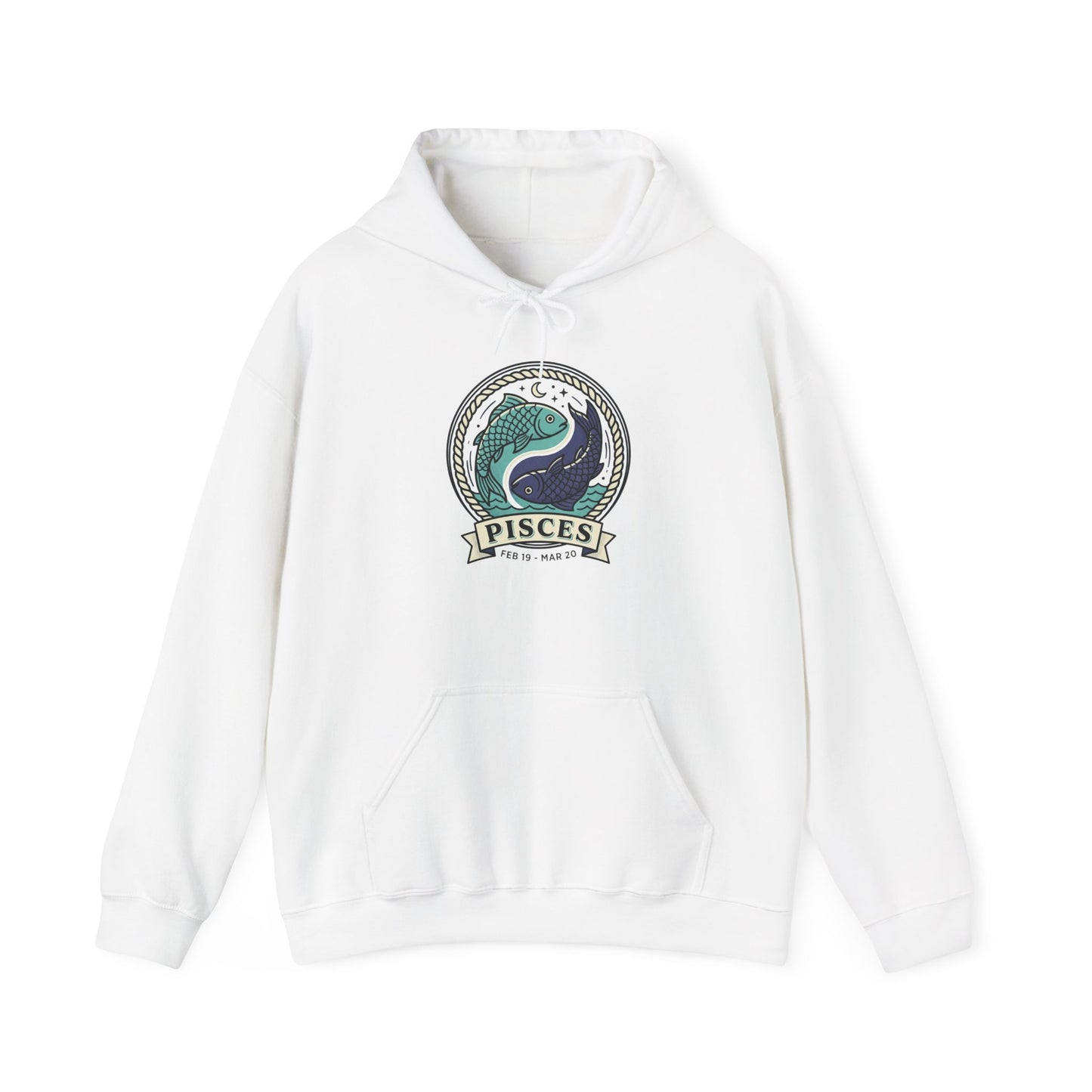 Pisces Zodiac Hoodie — Astrological Sign Hoodie for Pisces