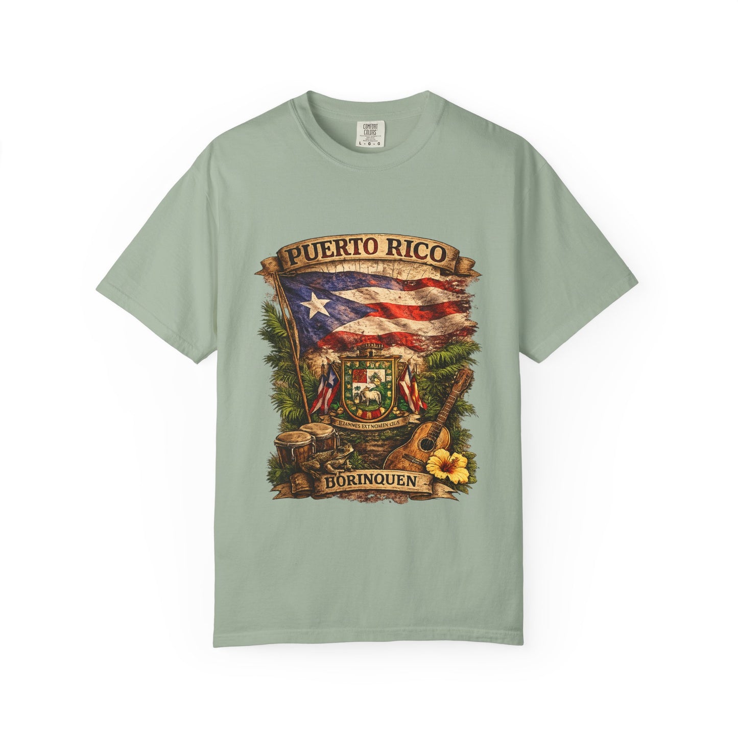 Puerto Rico Heritage Tee