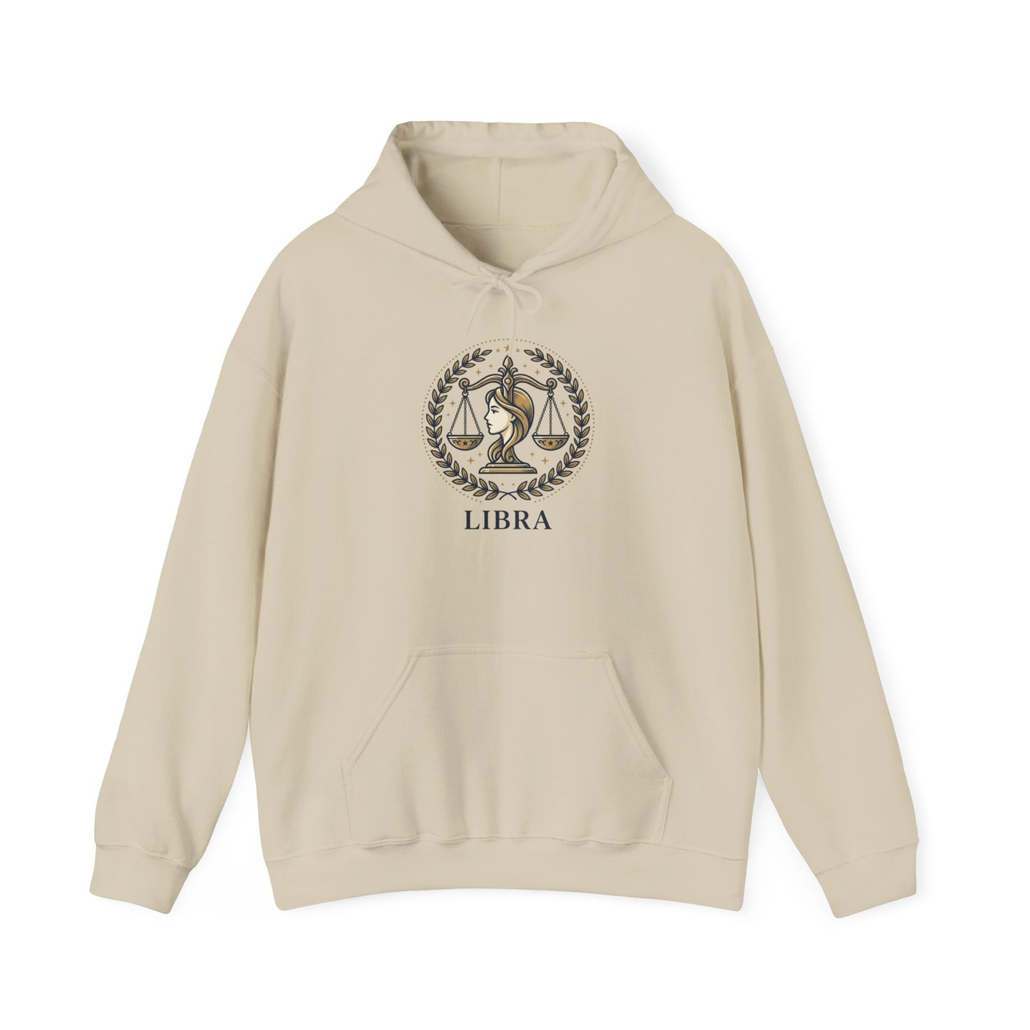 Libra Zodiac Hoodie - Elegant Scales Astrology Sweatshirt