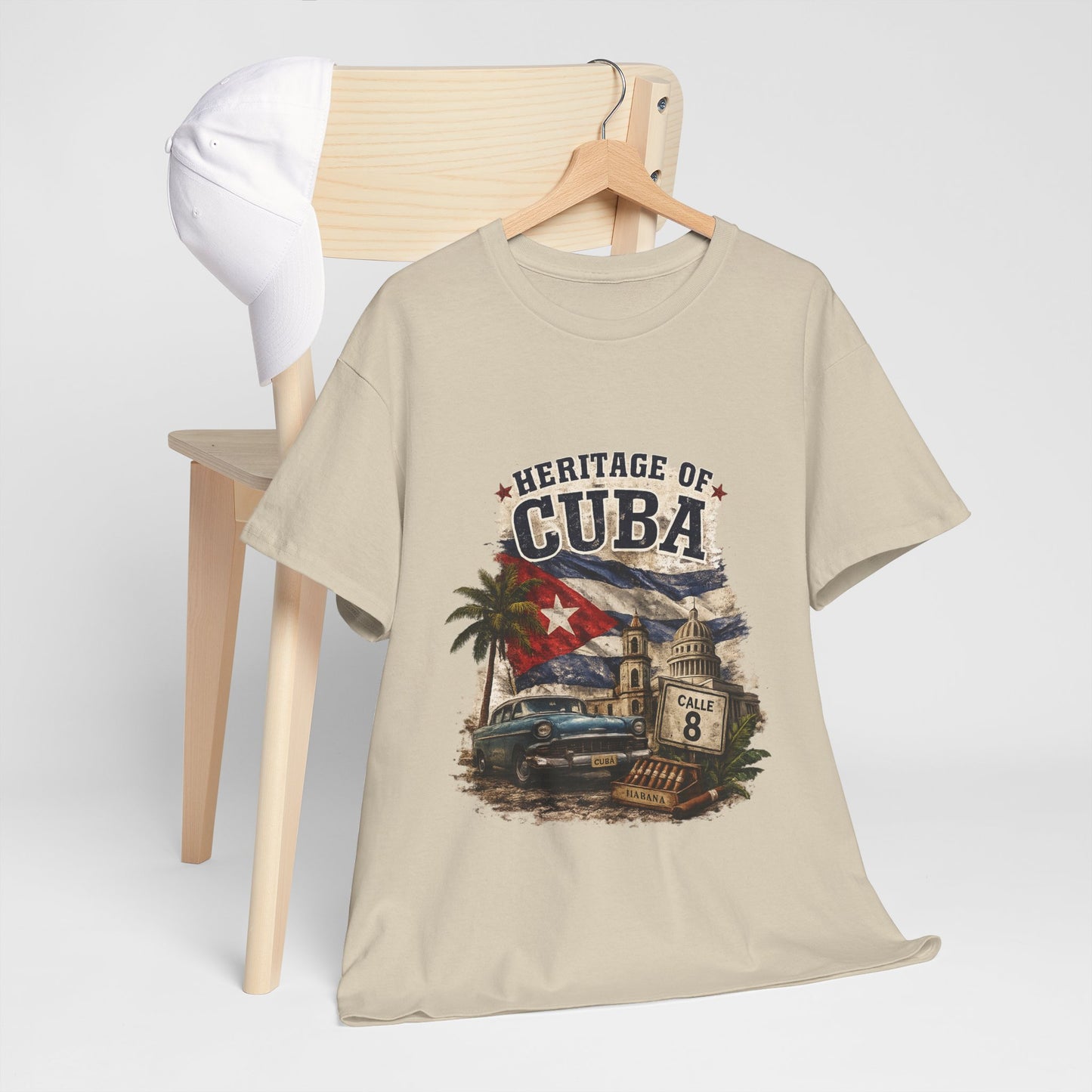 Heritage of Cuba Vintage Graphic Tee