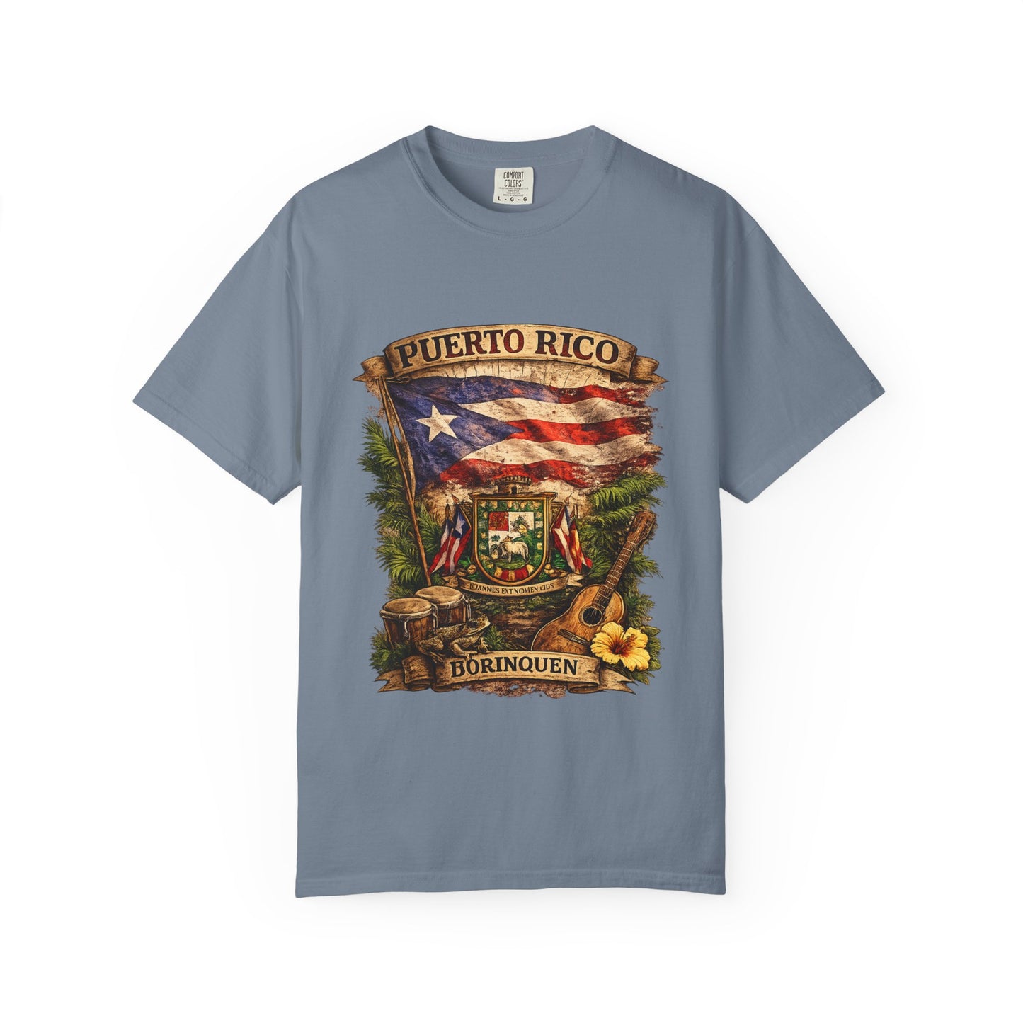 Puerto Rico Heritage Tee