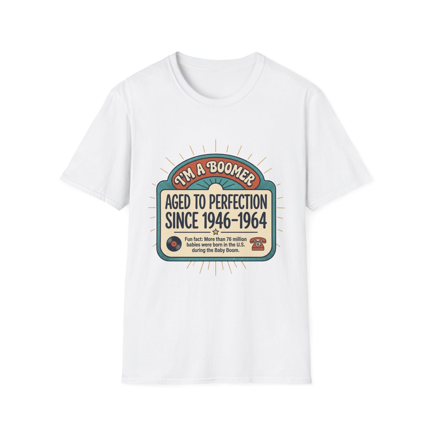 Baby Boomer T-Shirt — Retro Pride Tee for Boomers