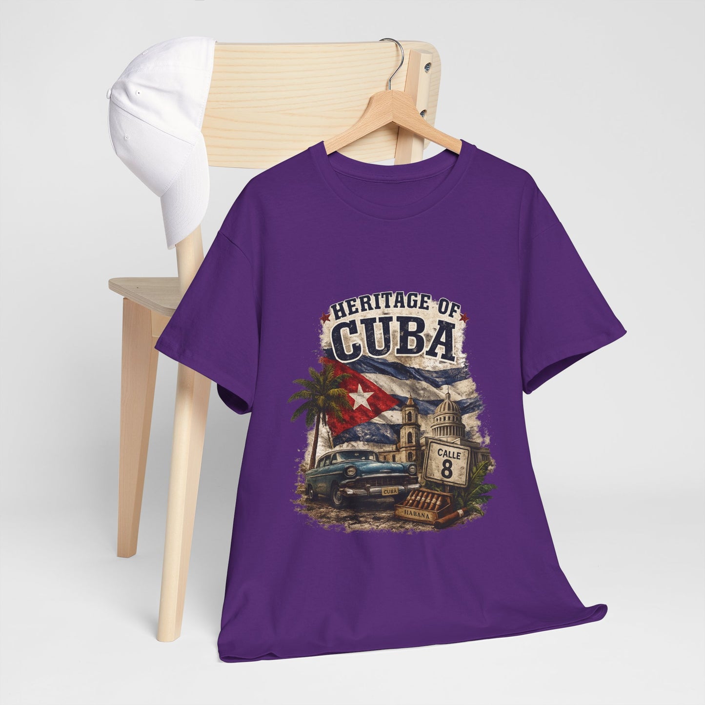 Heritage of Cuba Vintage Graphic Tee