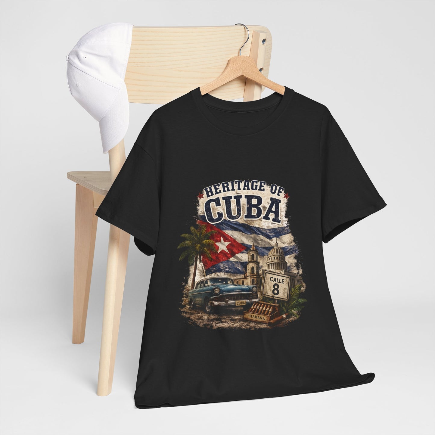 Heritage of Cuba Vintage Graphic Tee