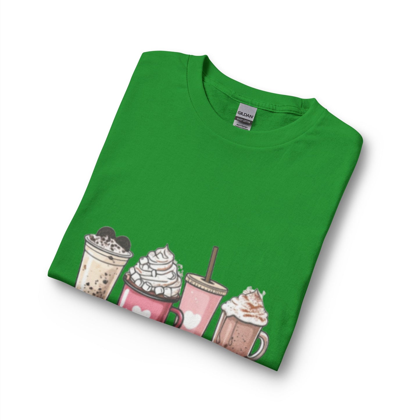 Cute Coffee Drinks Long Sleeve Tee — Cozy Barista-Inspired Shirt
