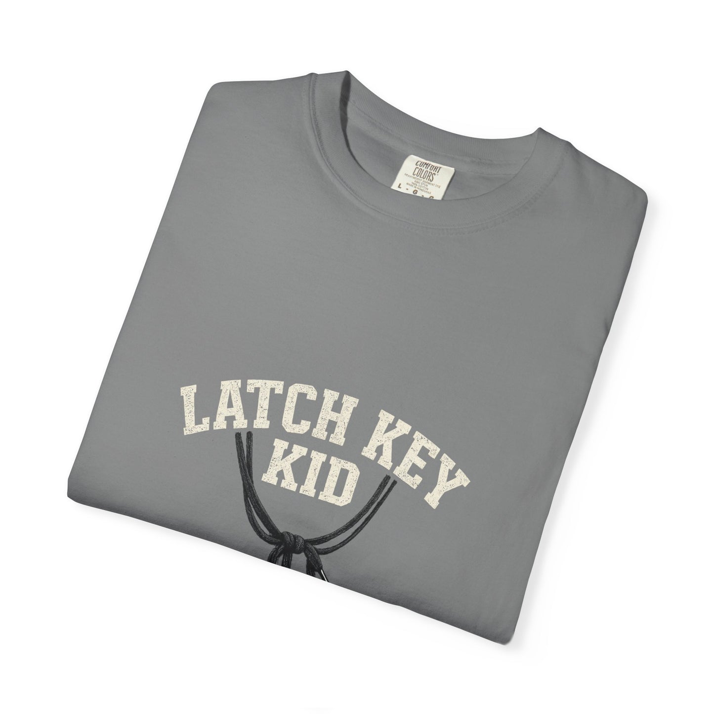 Latch Key Kid T-Shirt — Vintage Key Graphic Tee for Kids & Teens
